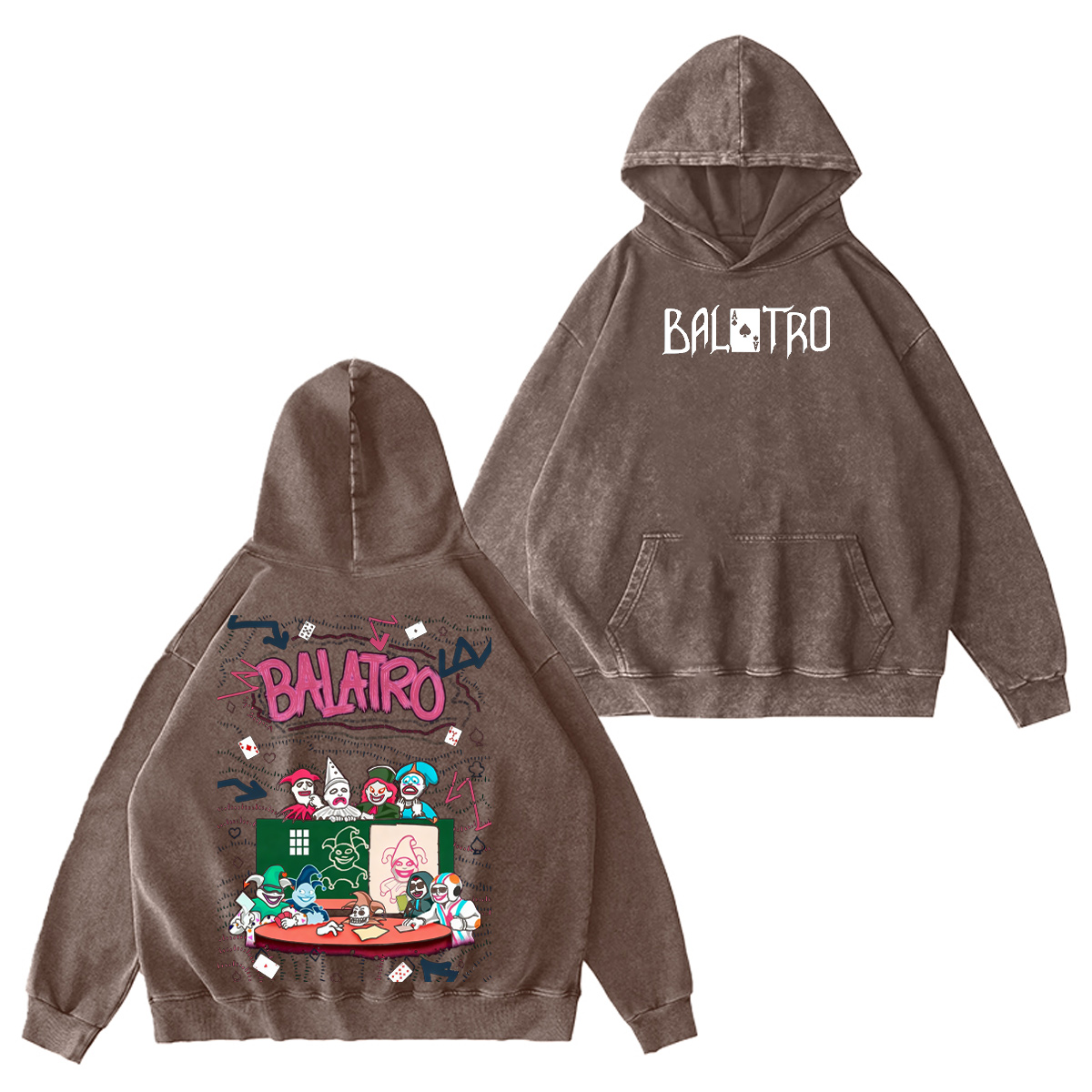 Balatro Washed T-shirt/Crewneck/Hoodie