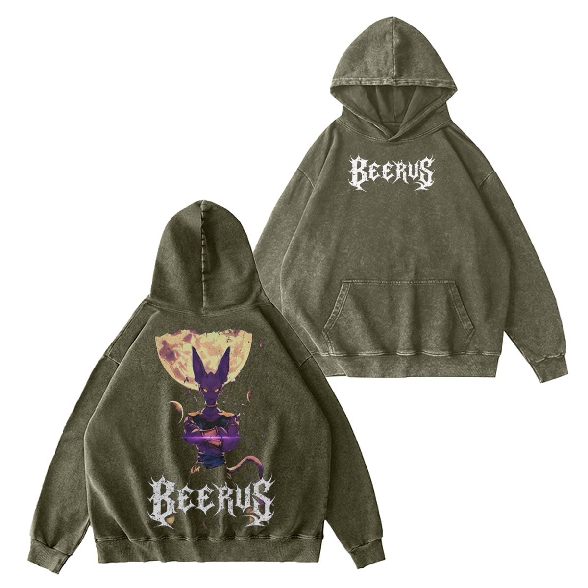 BEERUS Washed T-shirt/Crewneck/Hoodie