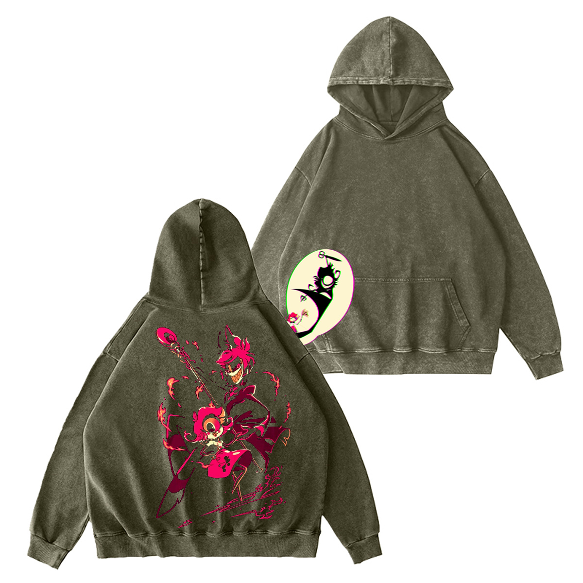 Hazbin Hotel Washed T-shirt/Crewneck/Hoodie