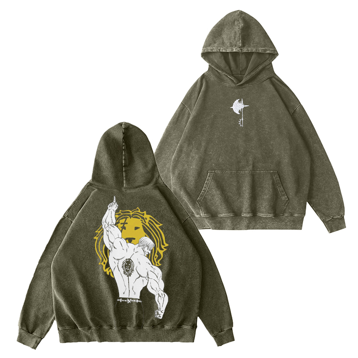 The Seven Deadly Sins Washed T-shirt/Crewneck/Hoodie