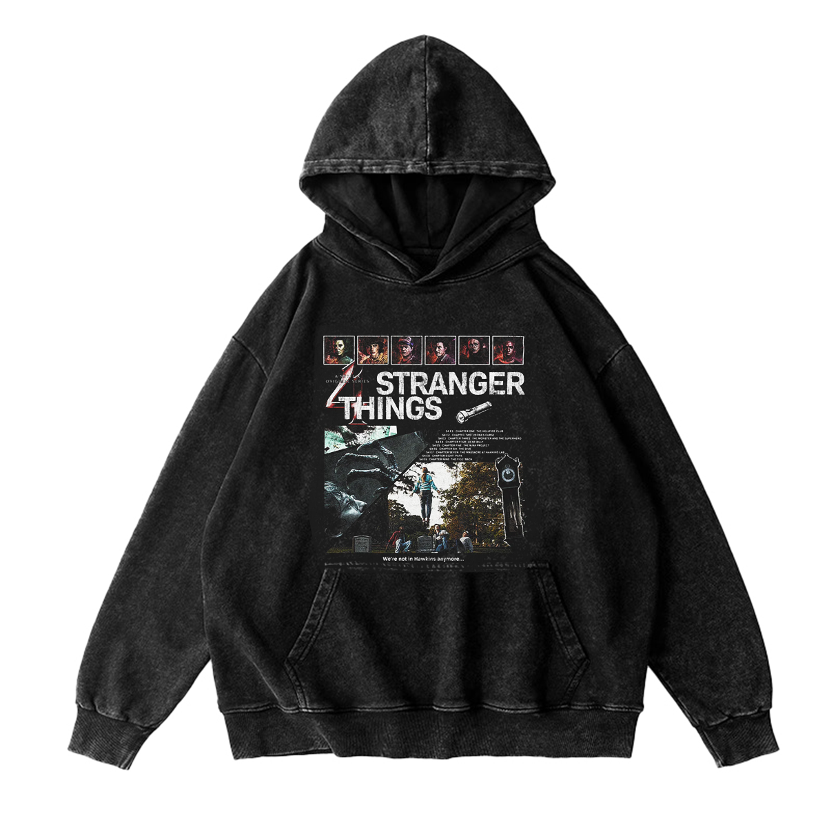 Stranger Things - Season 4' Washed T-shirt/Crewneck/Hoodie