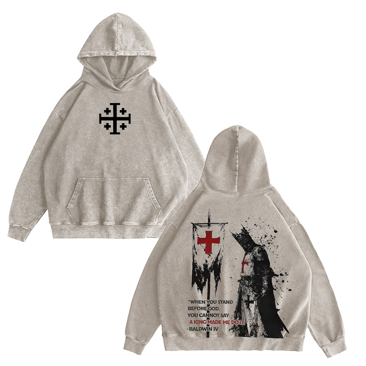 Baldwin IV Washed T-shirt/Crewneck/Hoodie