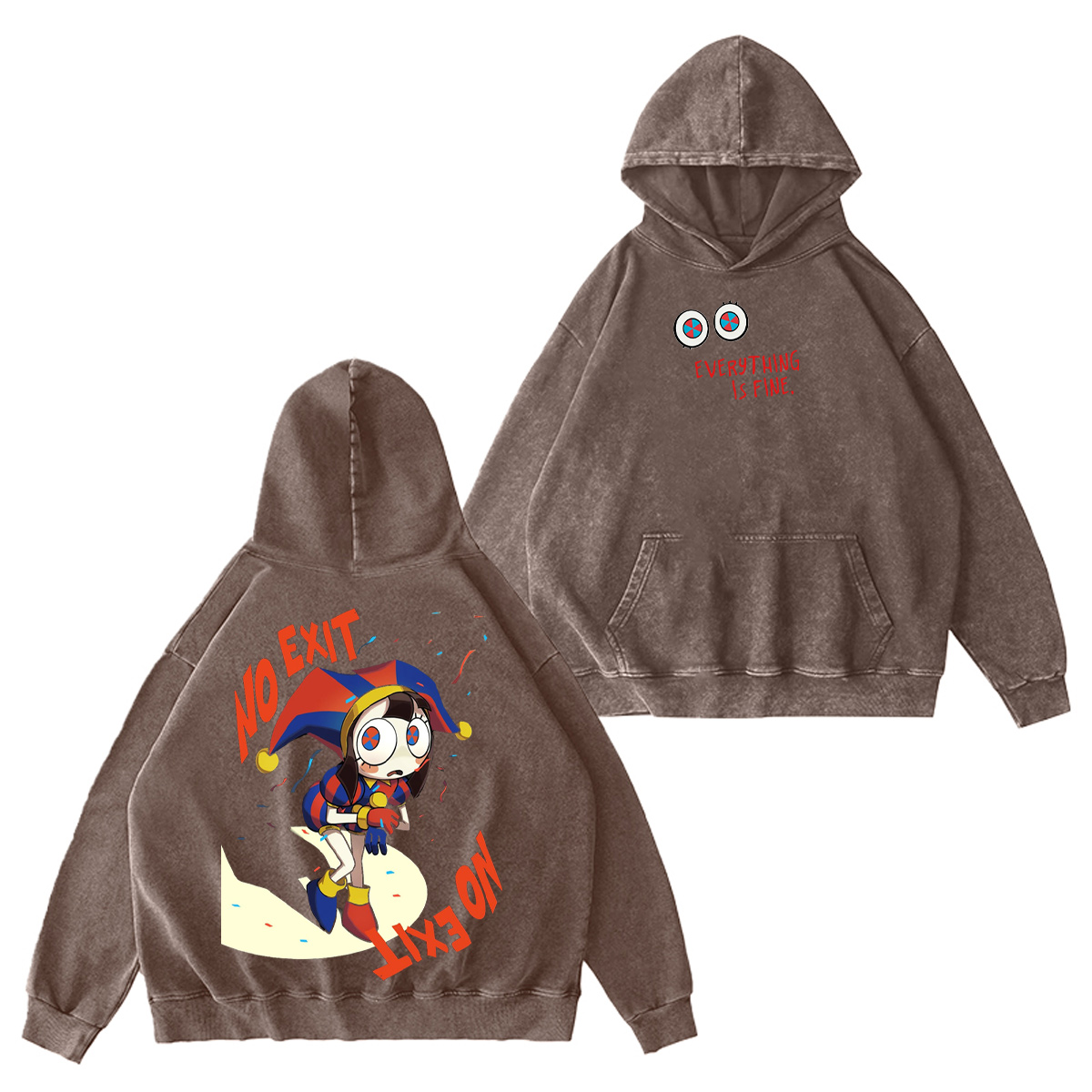 The Amazing Digital Circus Vintage Washed T-shirt/Crewneck/Hoodie