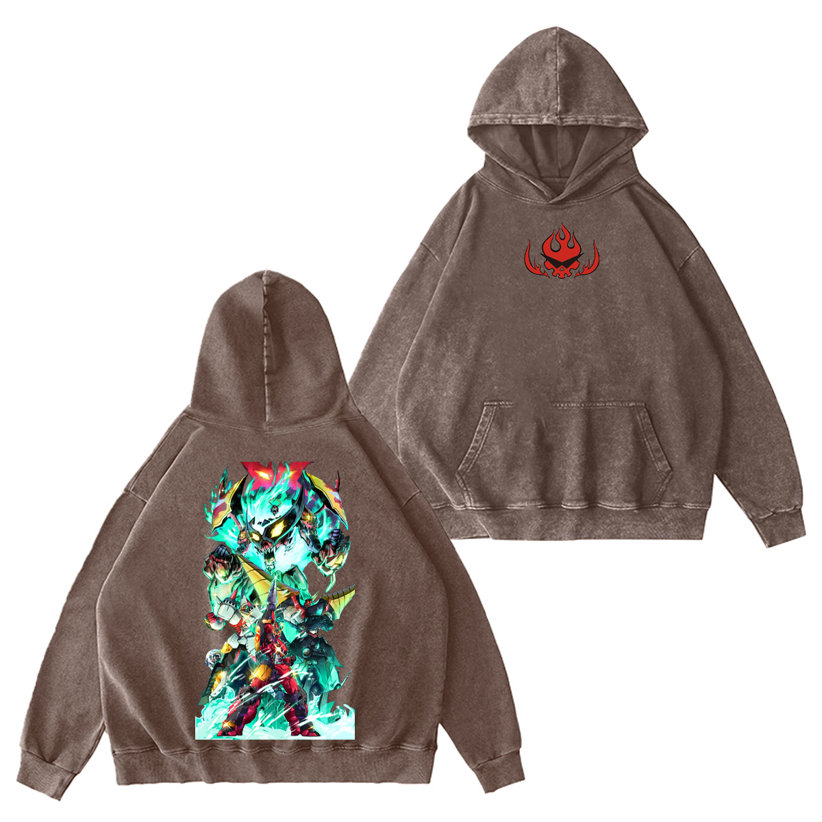 Tengen Toppa Gurren Lagann Washed T-shirt/Crewneck/Hoodie