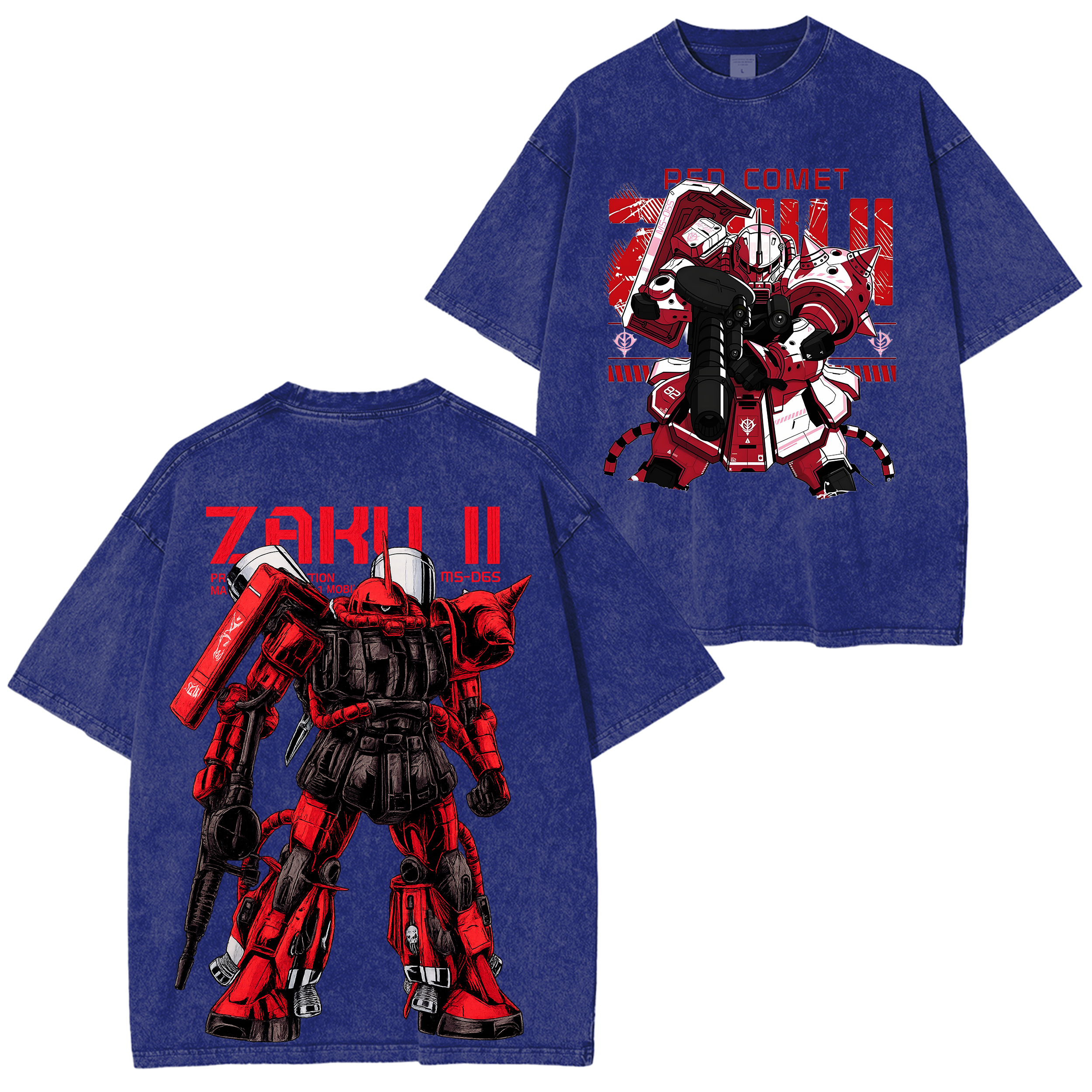 Gundam Vintage Unisex Washed T-Shirt
