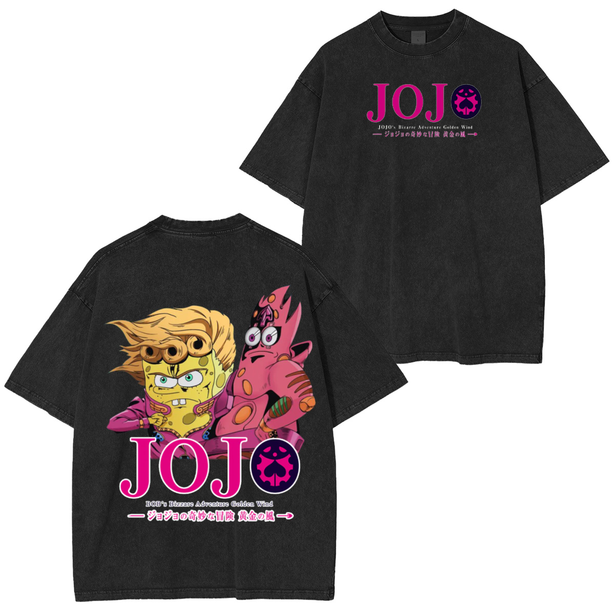 JoJo's Bizarre Adventure: Golden Wind Washed T-shirt/Crewneck/Hoodie