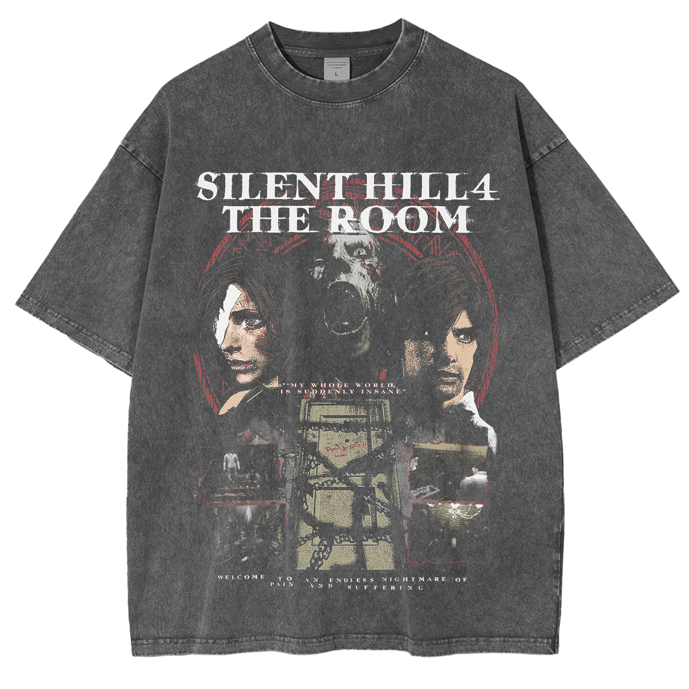 Silent Hill 4  Washed T-shirt/Crewneck/Hoodie