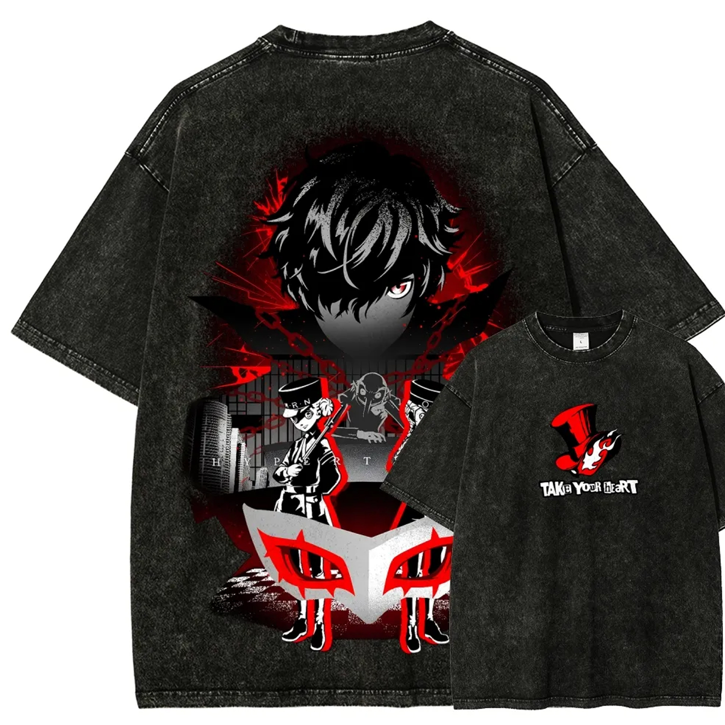 Persona 5 Washed T-shirt/Crewneck/Hoodie