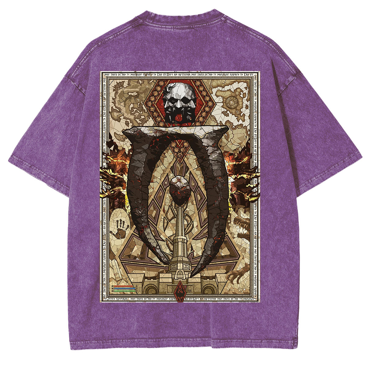 The Elder Scrolls IV Obilivion Remastered Vintage Washed Unisex T-Shirt