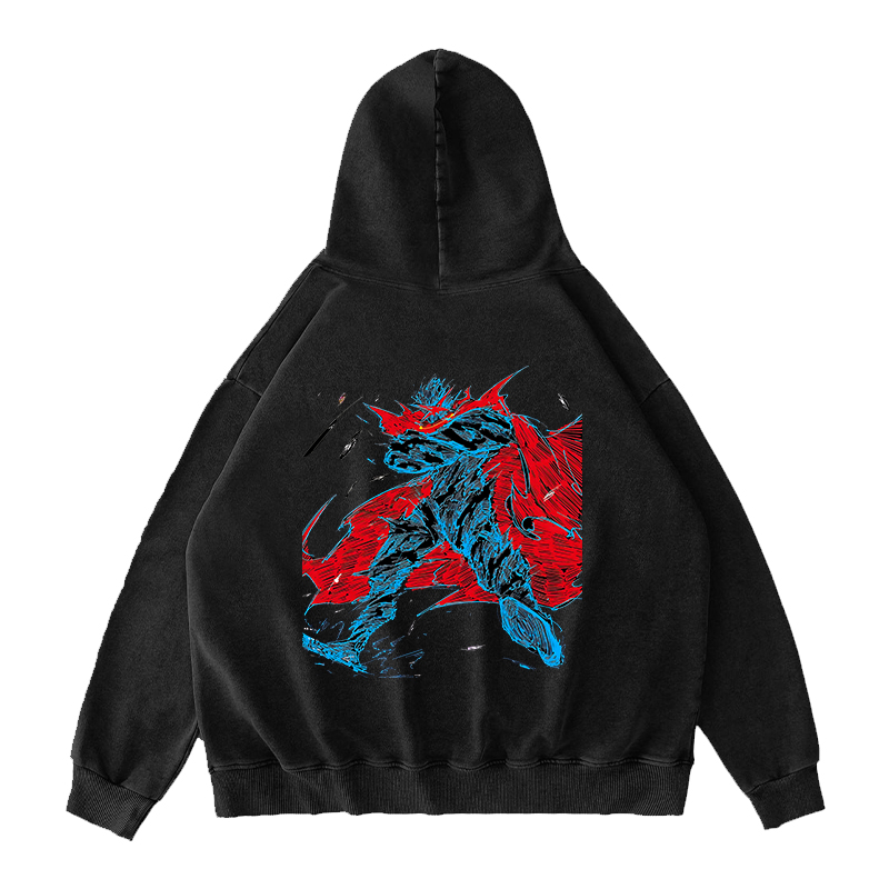 Gurren Lagann Unisex Washed Hoodie