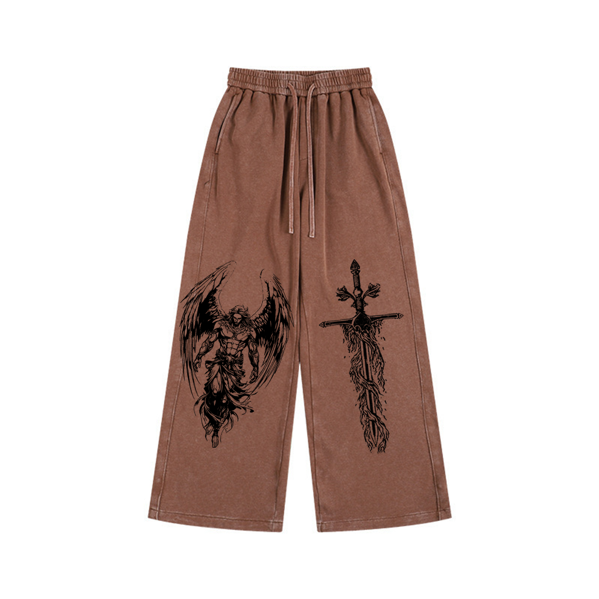 Archangelmichael Jesus War Vintage Washed Shorts/Pants