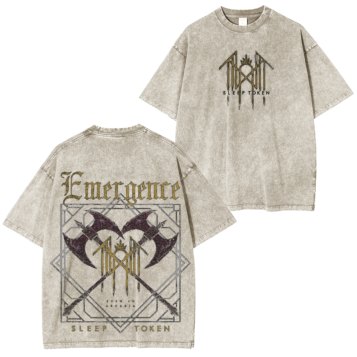 Sleep Token Vintage Washed T-shirt/Crewneck/Hoodie