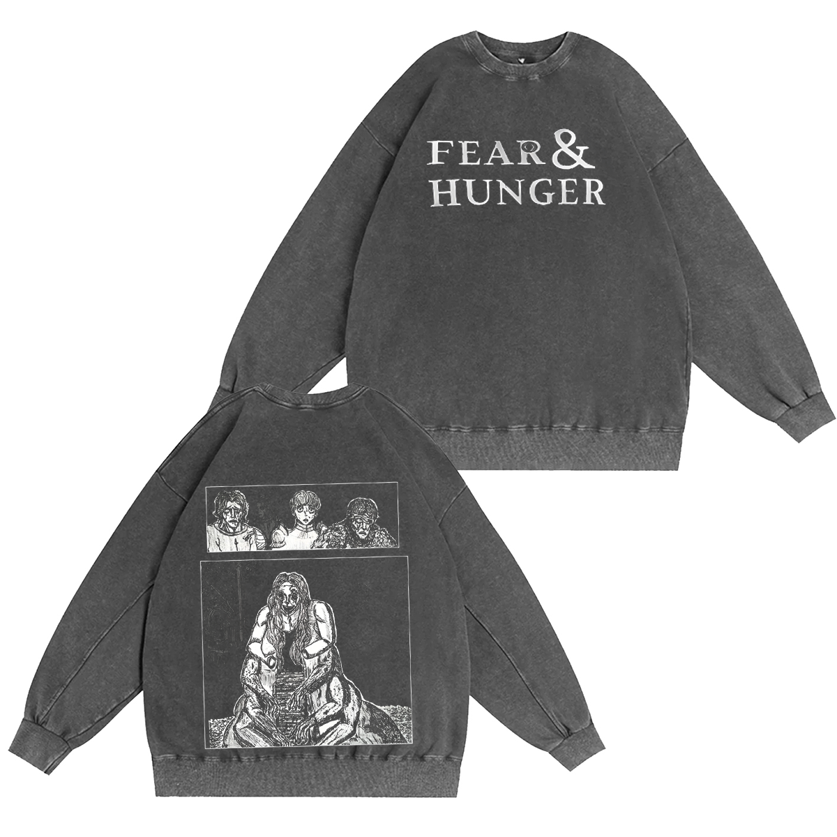 Fear & Hunger Vintage Washed T-shirt/Crewneck/Hoodie