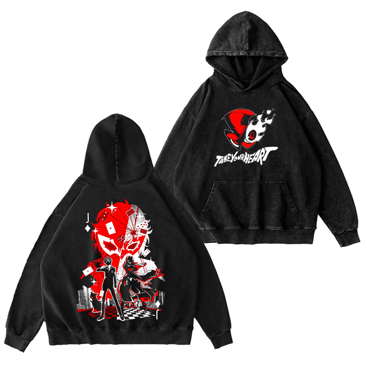 Persona 5 Vintage Washed T-shirt/Crewneck/Hoodie