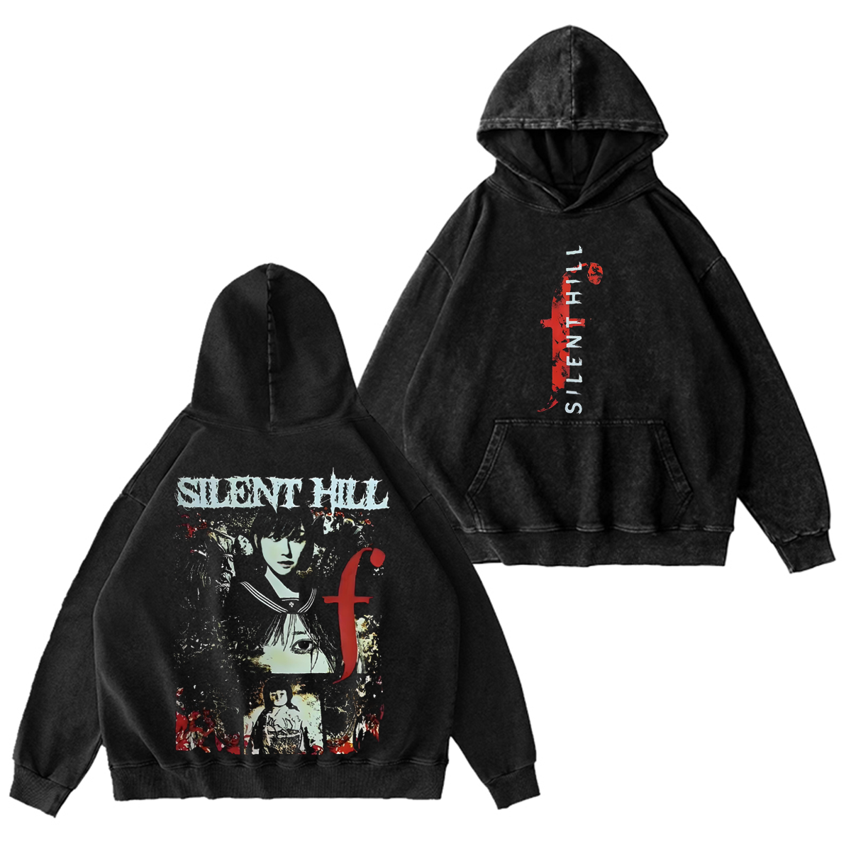 Silent Hill F Vintage Washed T-shirt/Crewneck/Hoodie