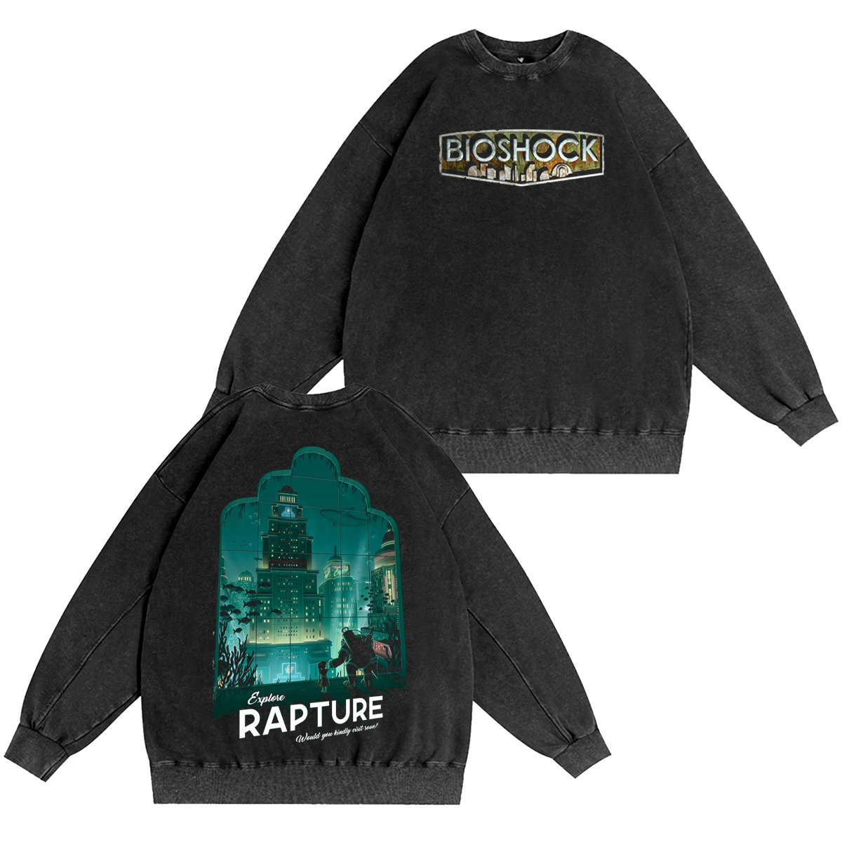 BioShock Vintage Washed T-shirt/Crewneck/Hoodie