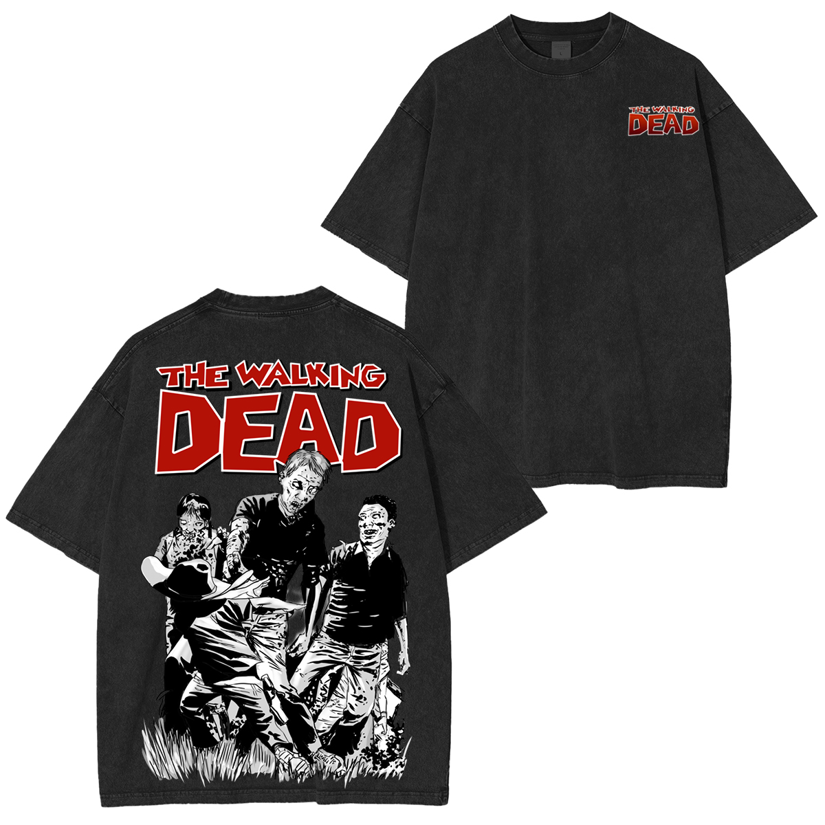 The Walking Dead Vintage Washed T-shirt/Crewneck/Hoodie