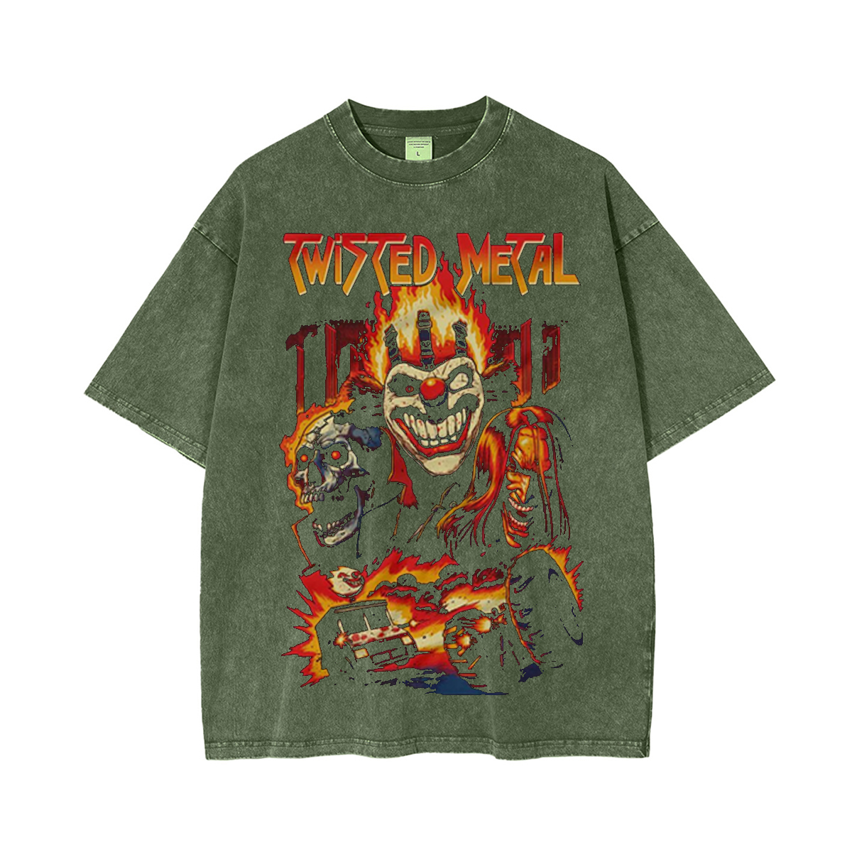 Twisted Metal Washed T-shirt/Crewneck/Hoodie