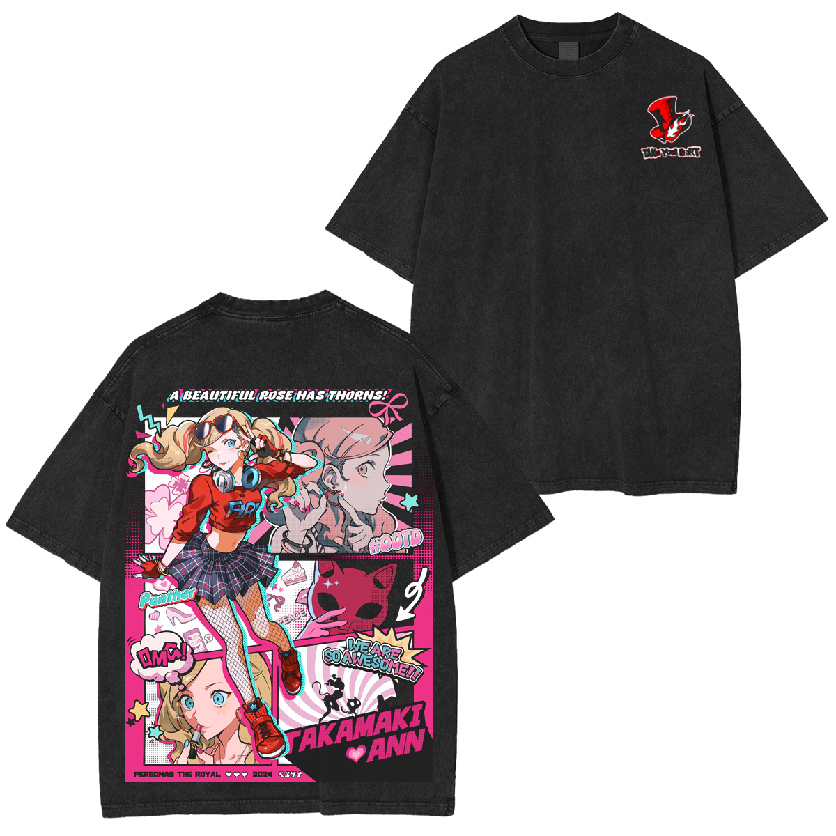 Persona 5 Royal Washed T-shirt/Crewneck/Hoodie