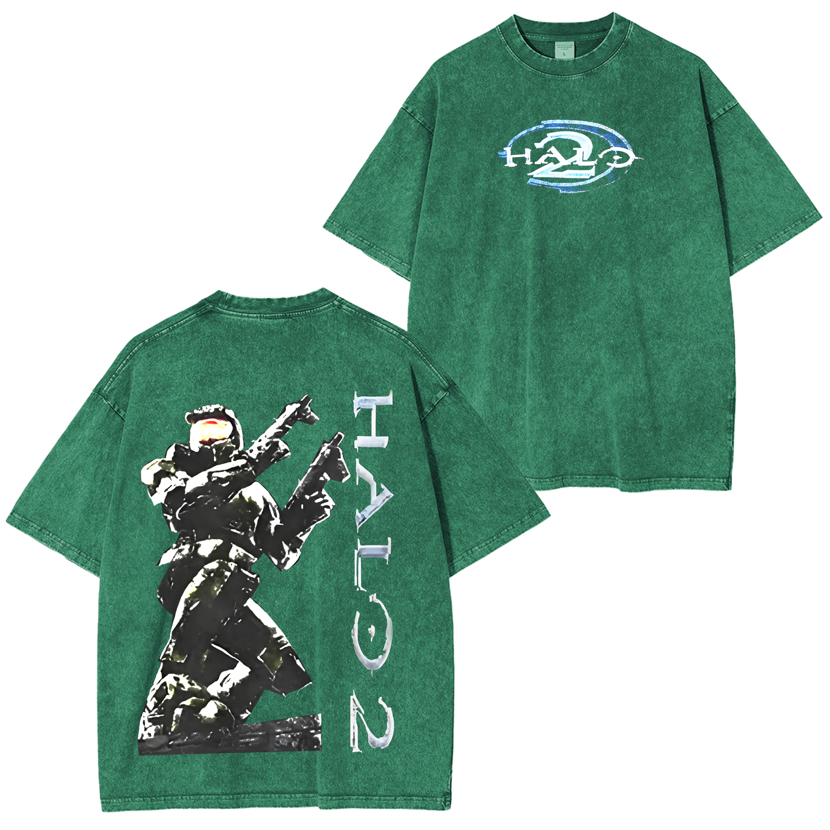 Goat Crew X Halo Halo 2 Vintage Unisex Washed T-Shirt