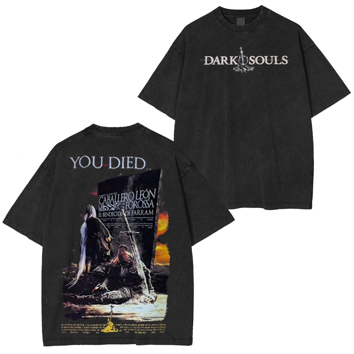 Dark Souls Vintages Washed T-shirt/Crewneck/Hoodie