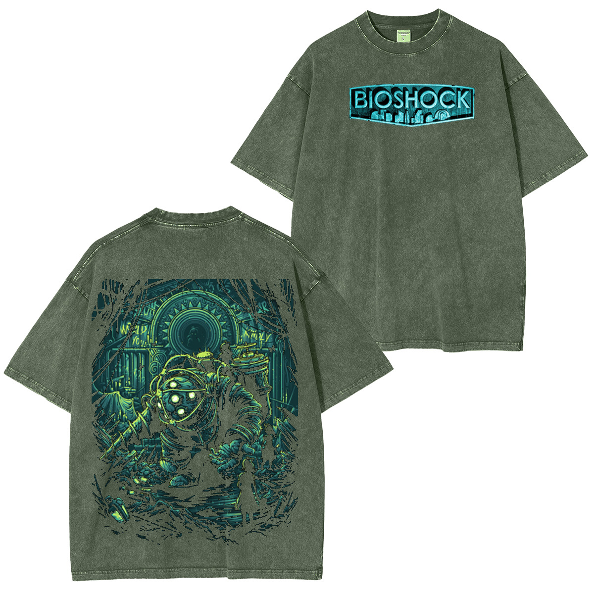 BioShock Vintage Washed T-shirt/Crewneck/Hoodie