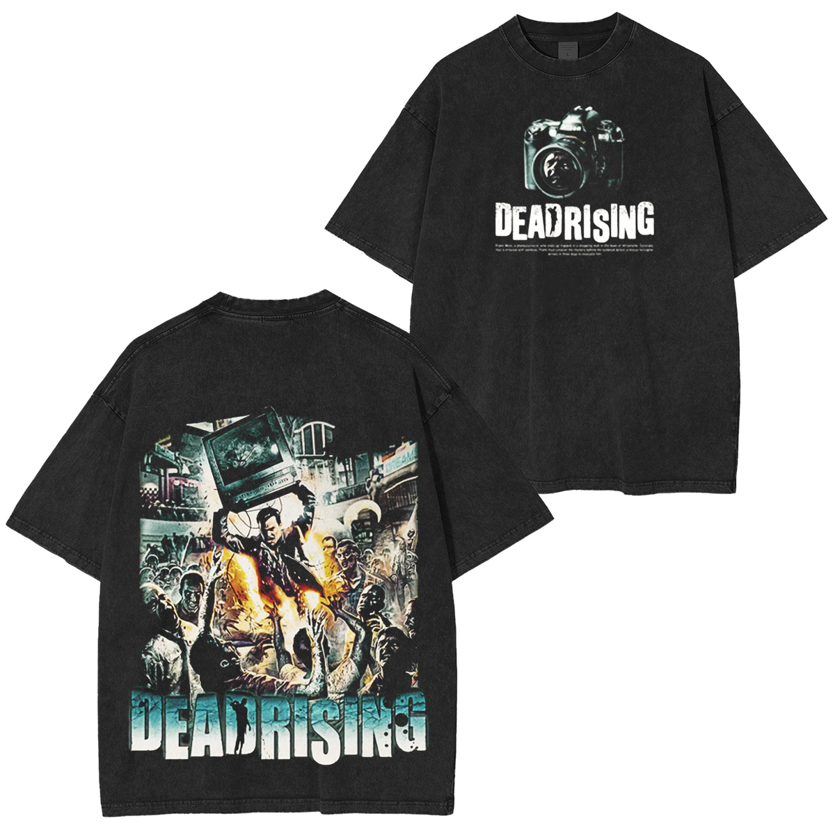 Dead Rising - Hell of a journalist Unisex Washed T-shirt/Crewneck/Hoodie