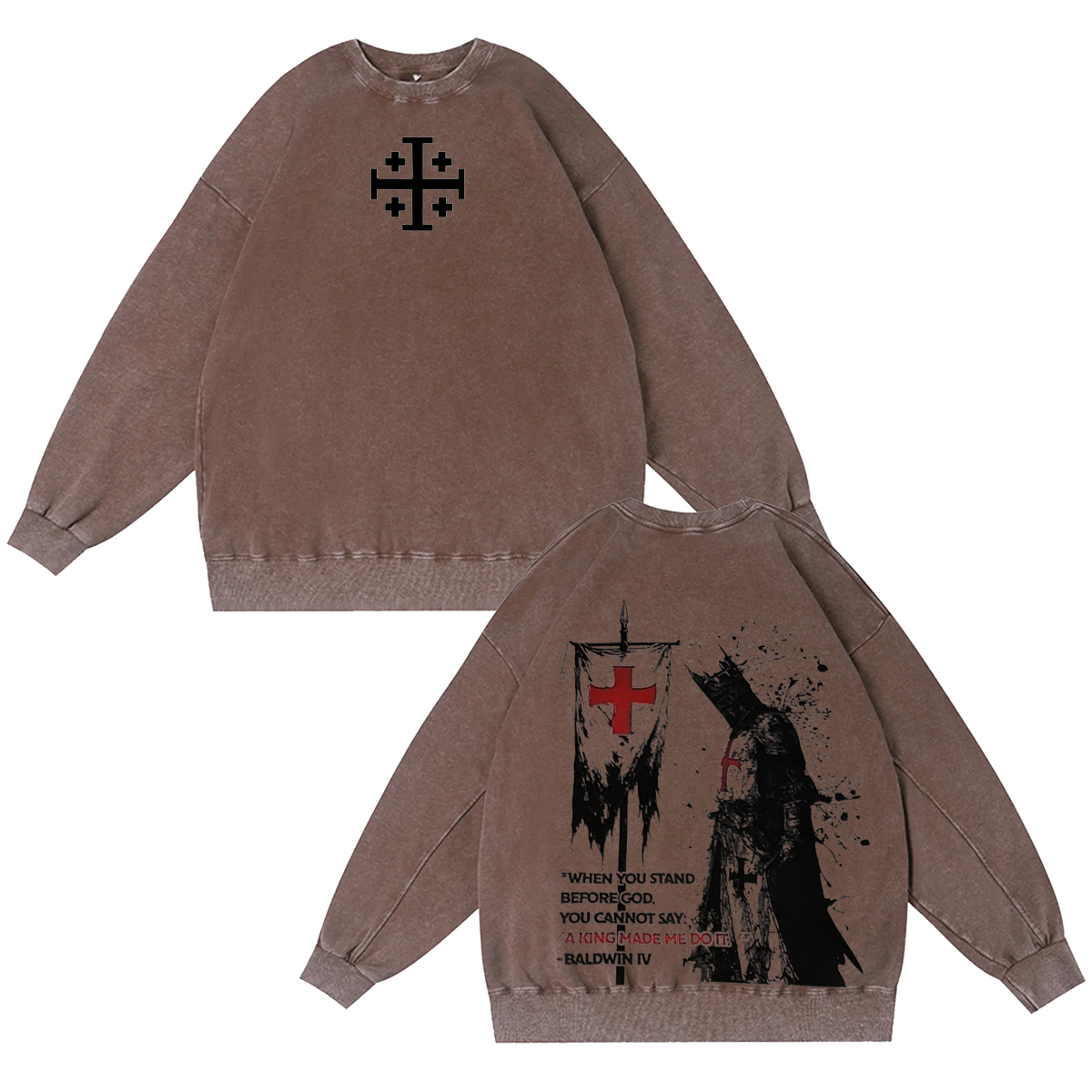 Baldwin IV Washed T-shirt/Crewneck/Hoodie