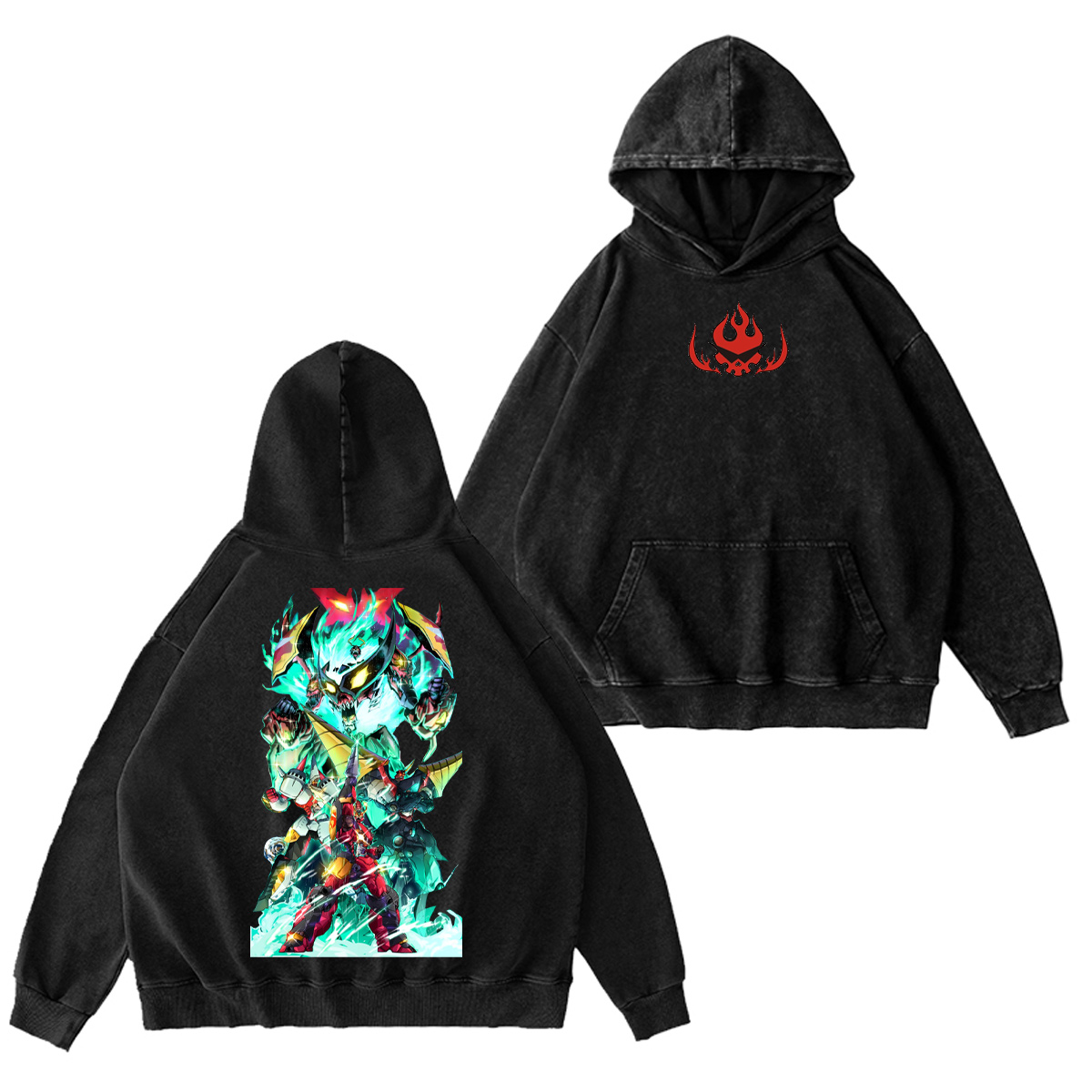 Tengen Toppa Gurren Lagann Washed T-shirt/Crewneck/Hoodie