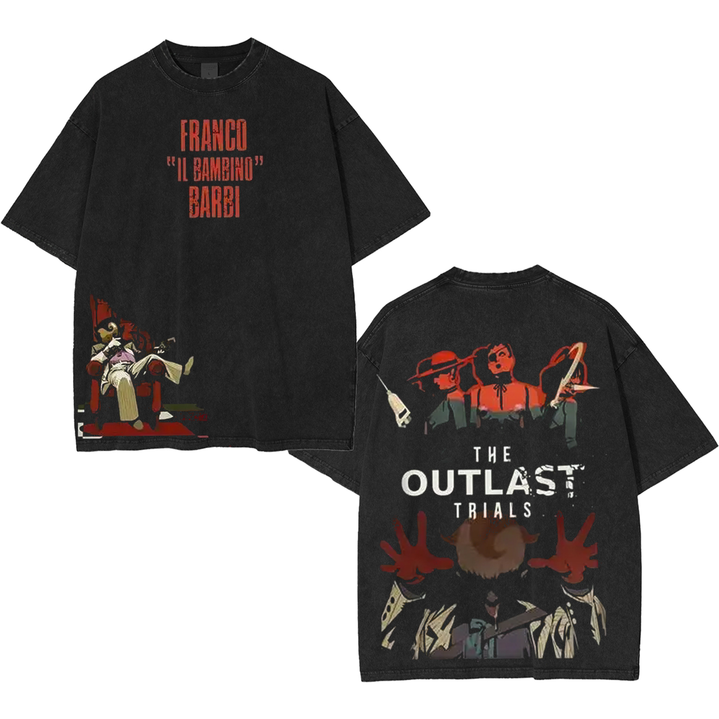 The Outlast Unisex Washed T-shirt/Crewneck/Hoodie