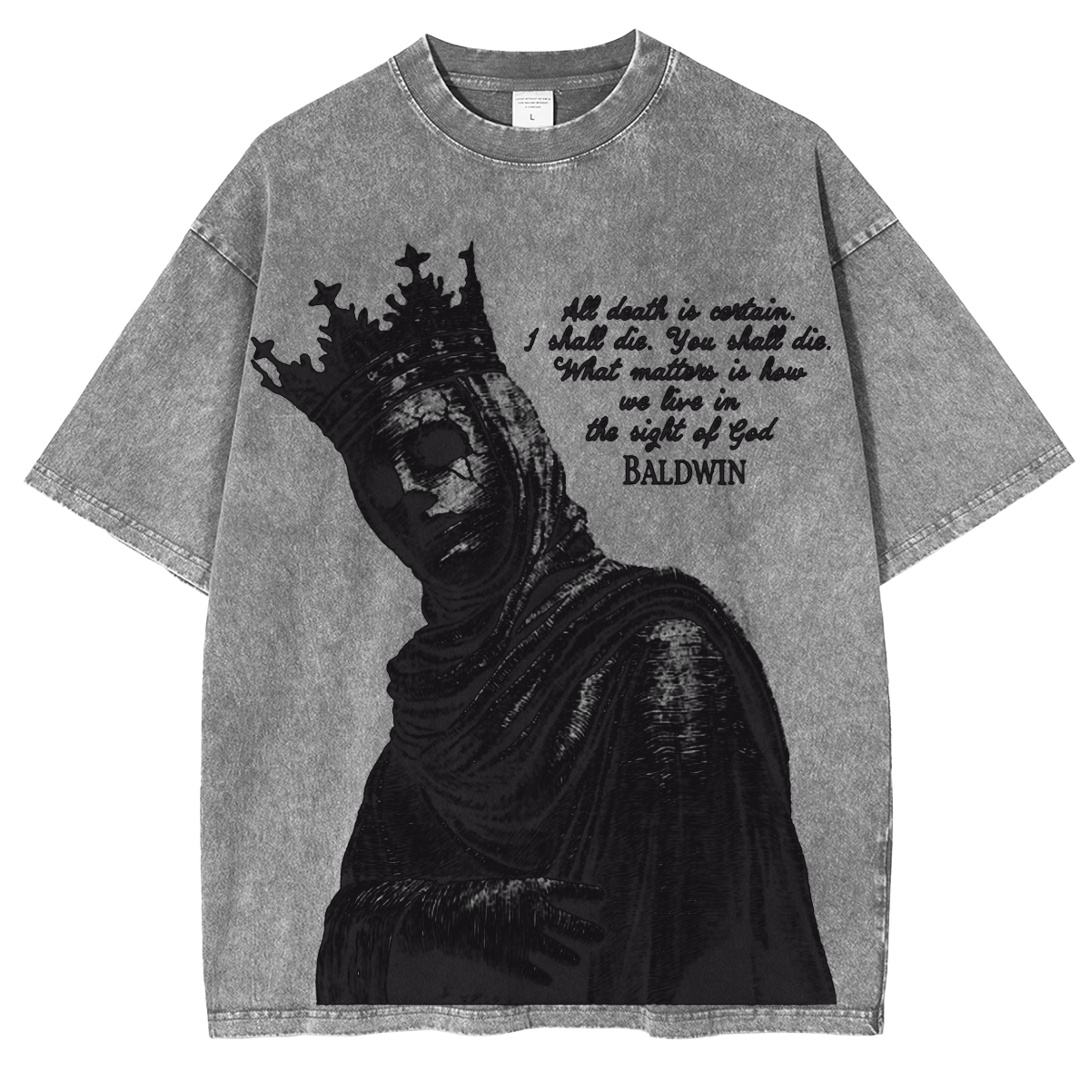 Baldwin Crusader Vintage Washed Unisex T-Shirt