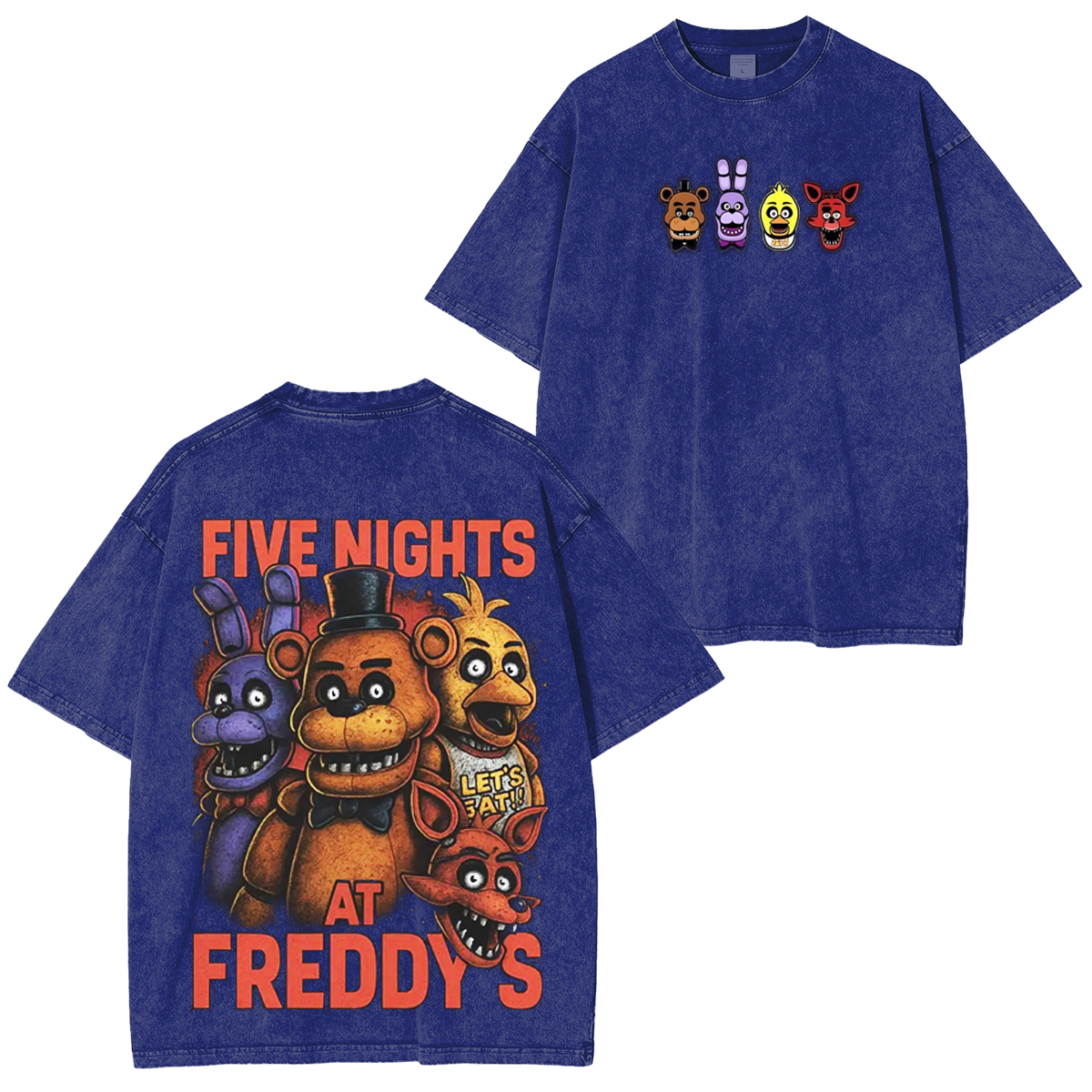 Five Nights at Freddy's Vintage Washed T-shirt/Crewneck/Hoodie