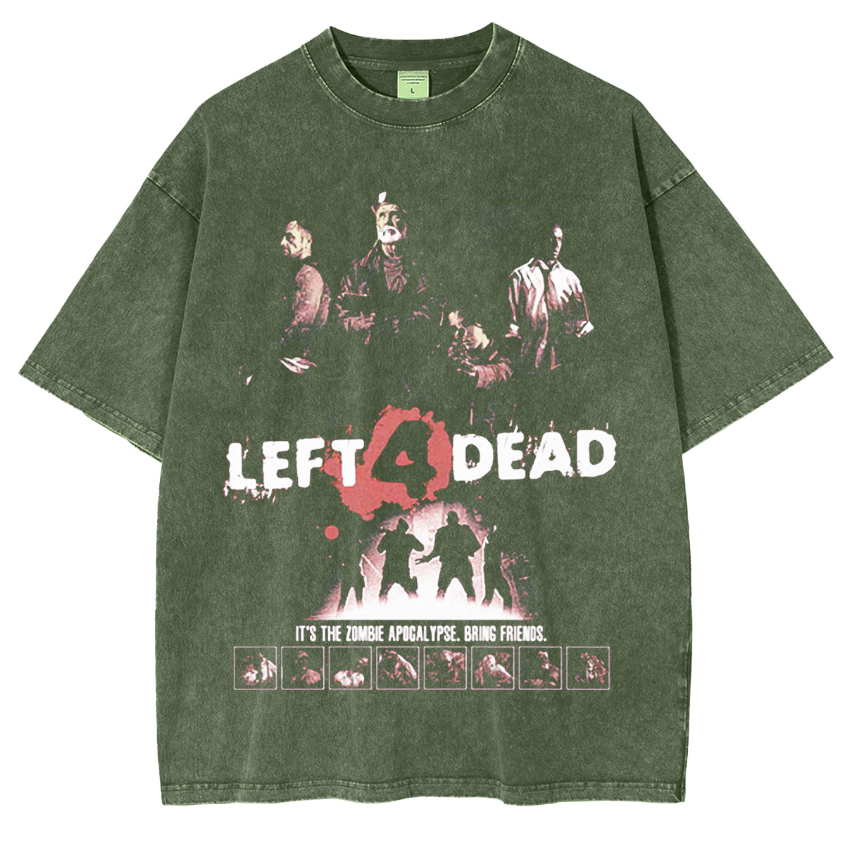 Left 4 Dead Vintage Washed T-shirt/Crewneck/Hoodie