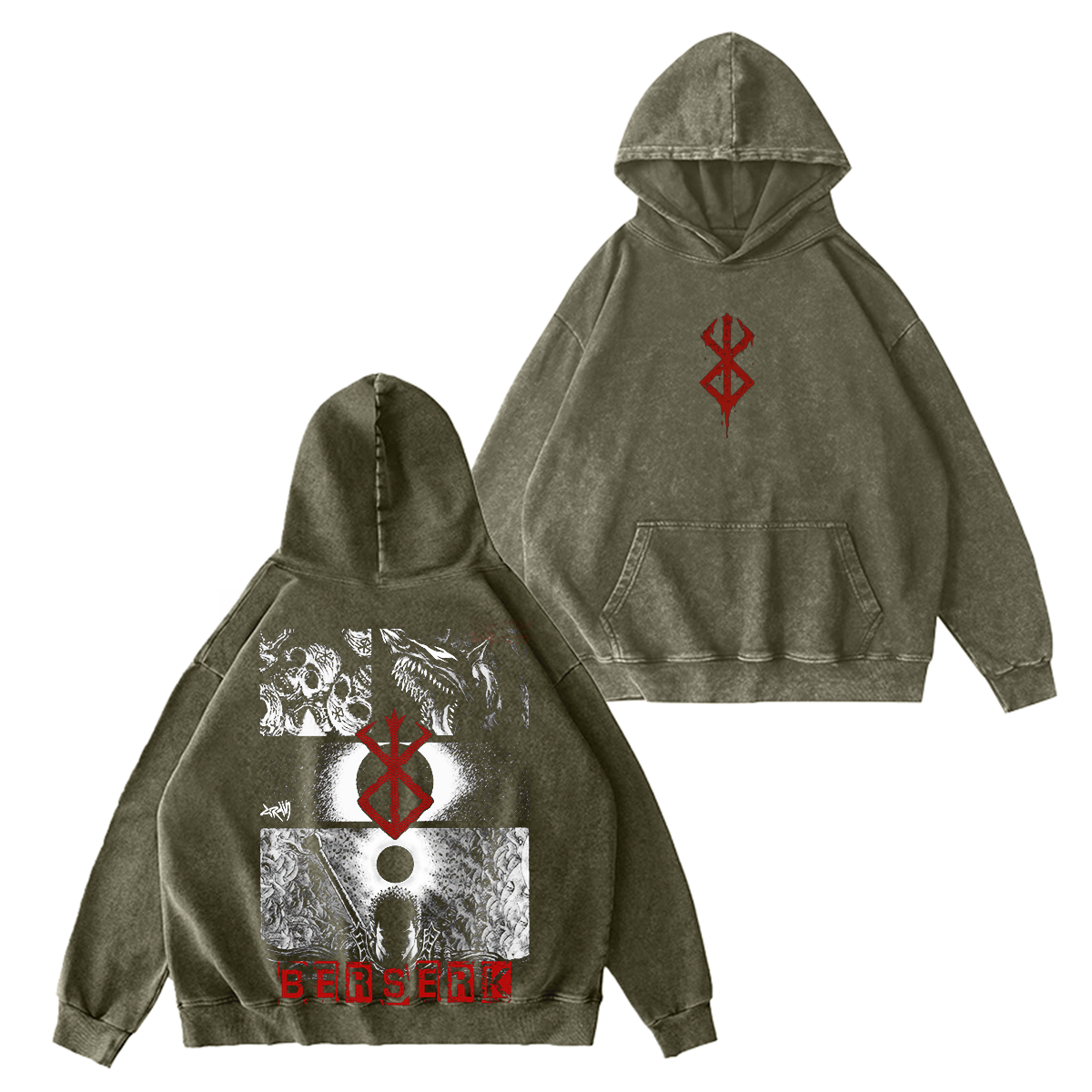 Berserk Vintage Washed T-shirt/Crewneck/Hoodie