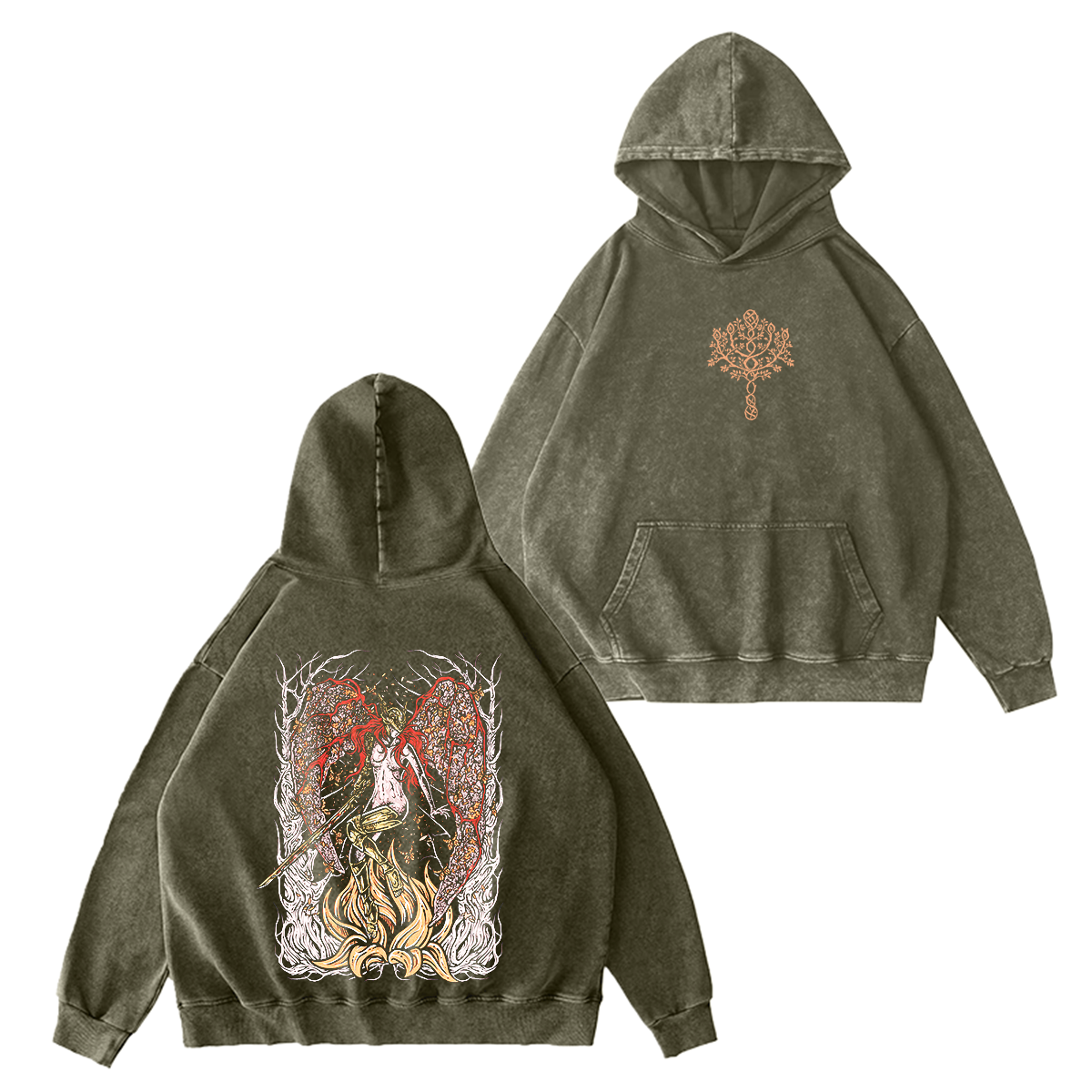 Malenia Blade of Miquella Vintage Washed T-shirt/Crewneck/Hoodie
