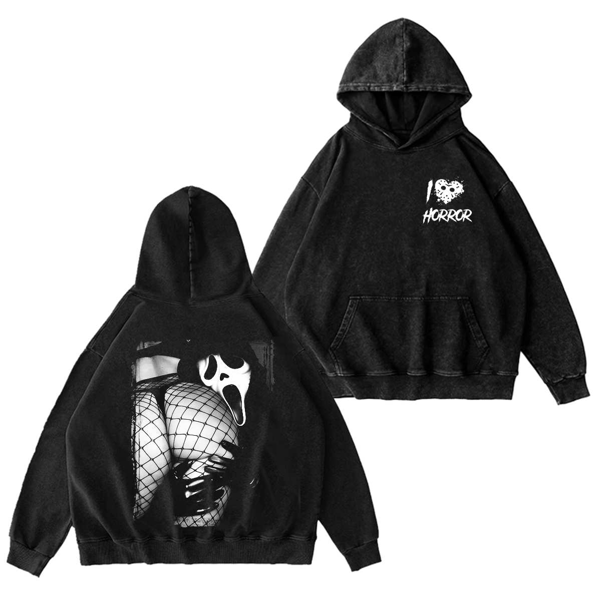 Mister Killer Sir Ghost Face Booty Vintage Washed T-shirt/Crewneck/Hoodie