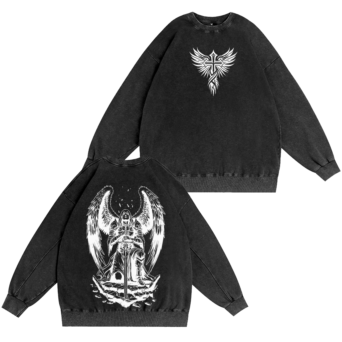 Archangel Saint Michael Vintage Washed T-shirt/Crewneck/Hoodie