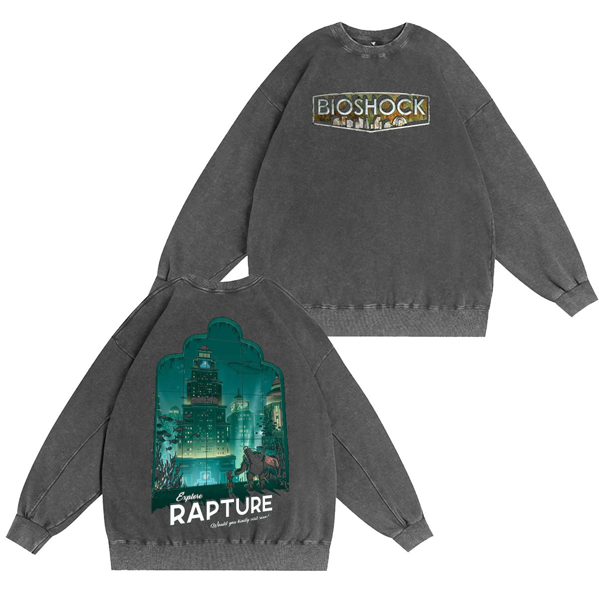 BioShock Vintage Washed T-shirt/Crewneck/Hoodie