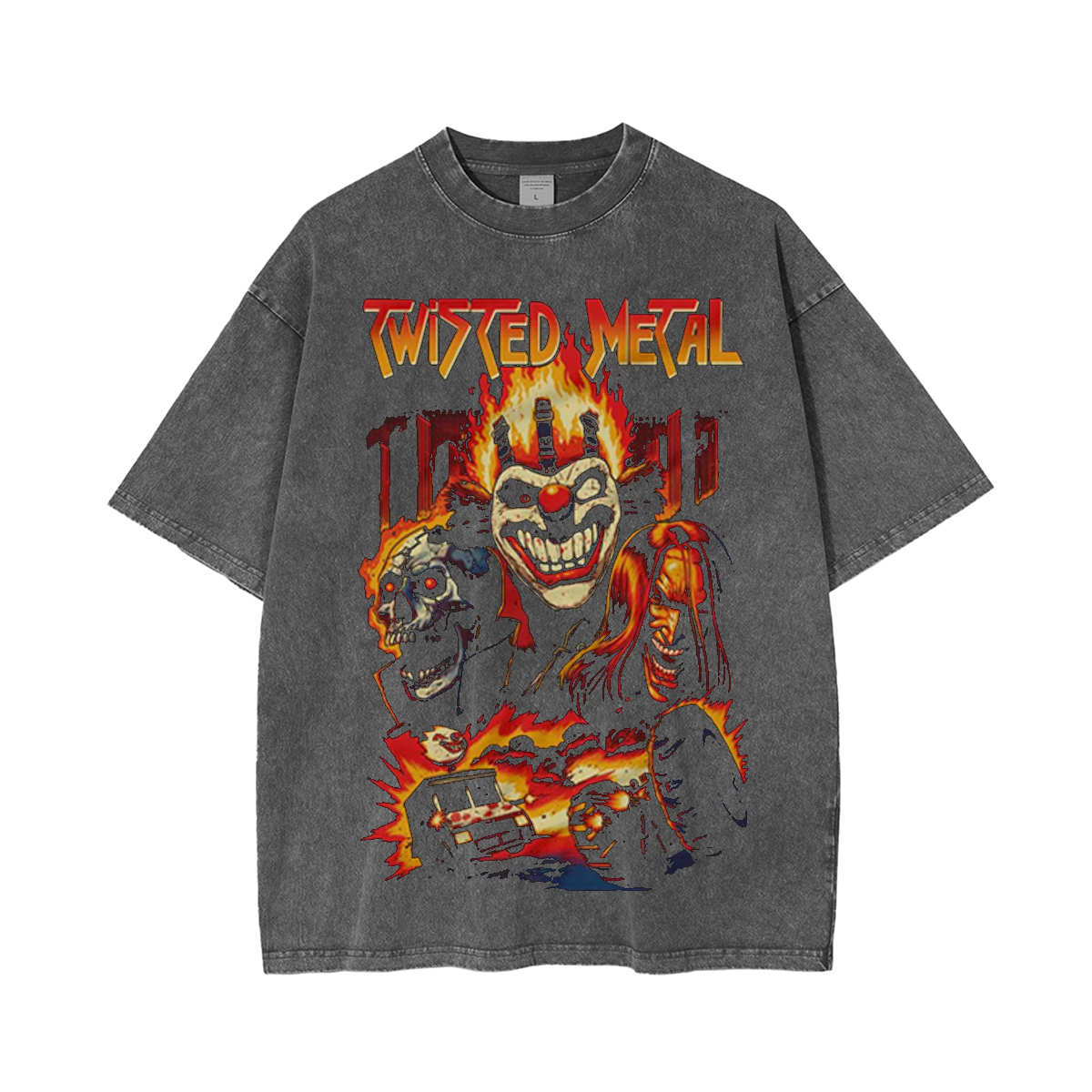 Twisted Metal Washed T-shirt/Crewneck/Hoodie