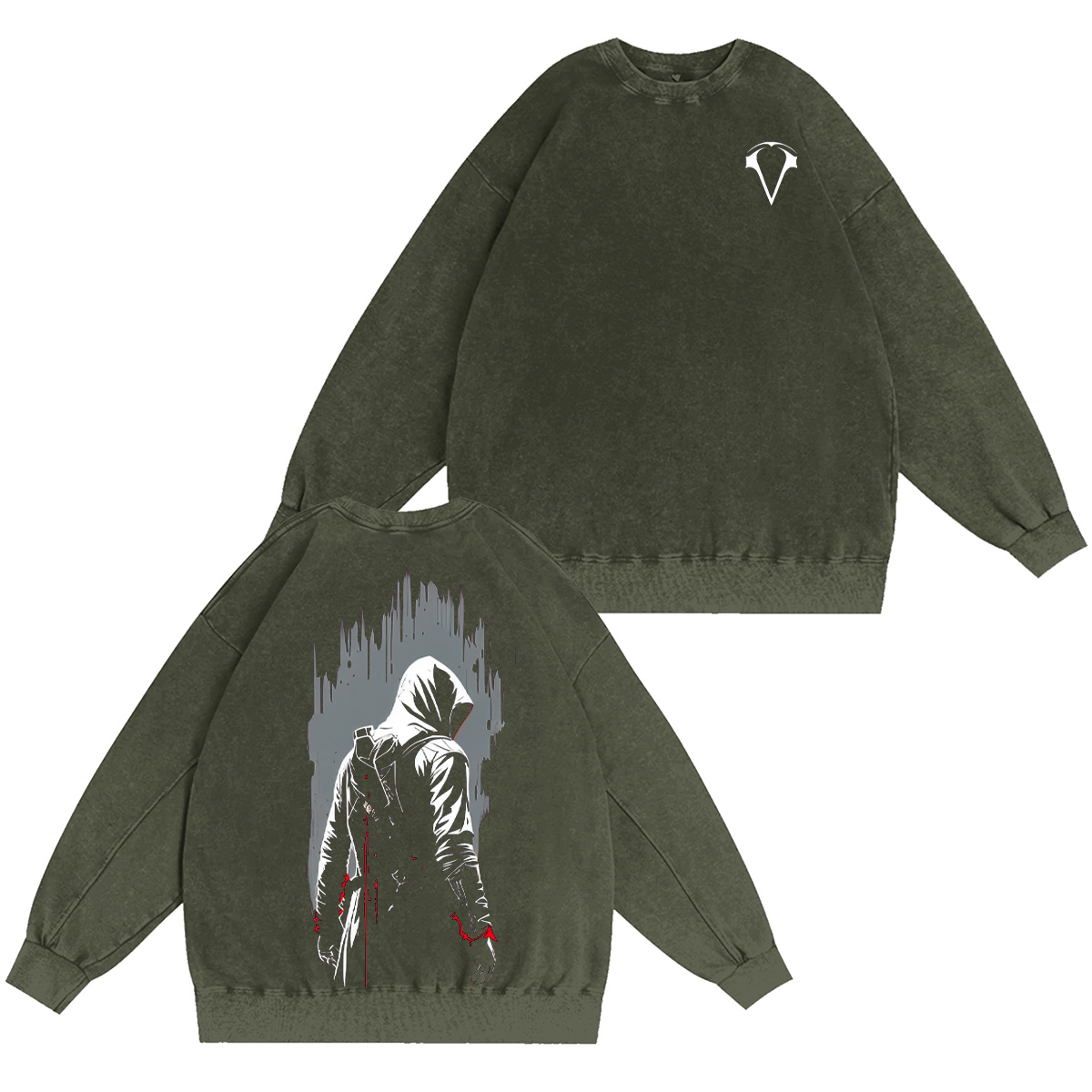 Assassin's Creed Washed T-shirt/Crewneck/Hoodie