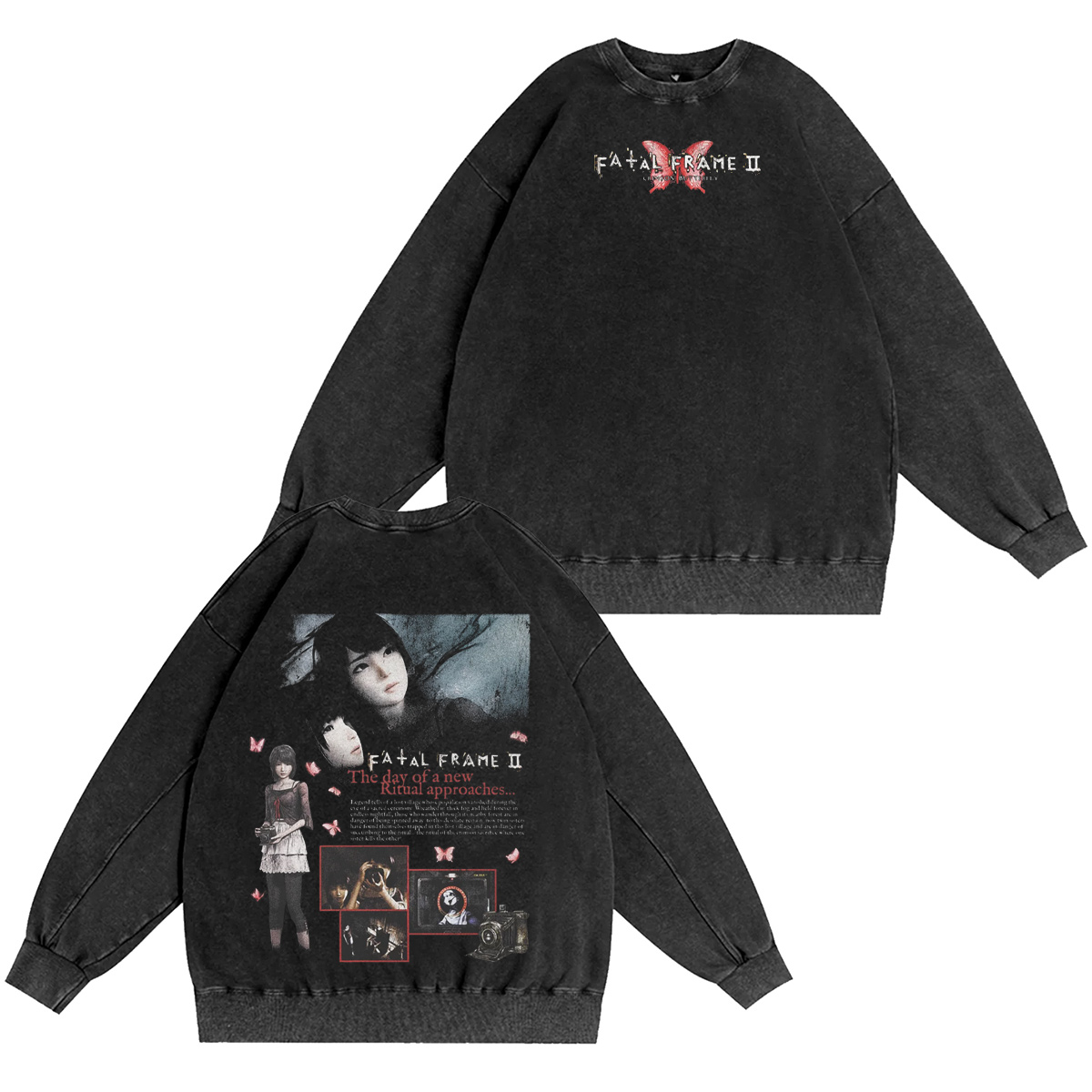 Fatal Frame II Vintages Washed T-shirt/Crewneck/Hoodie