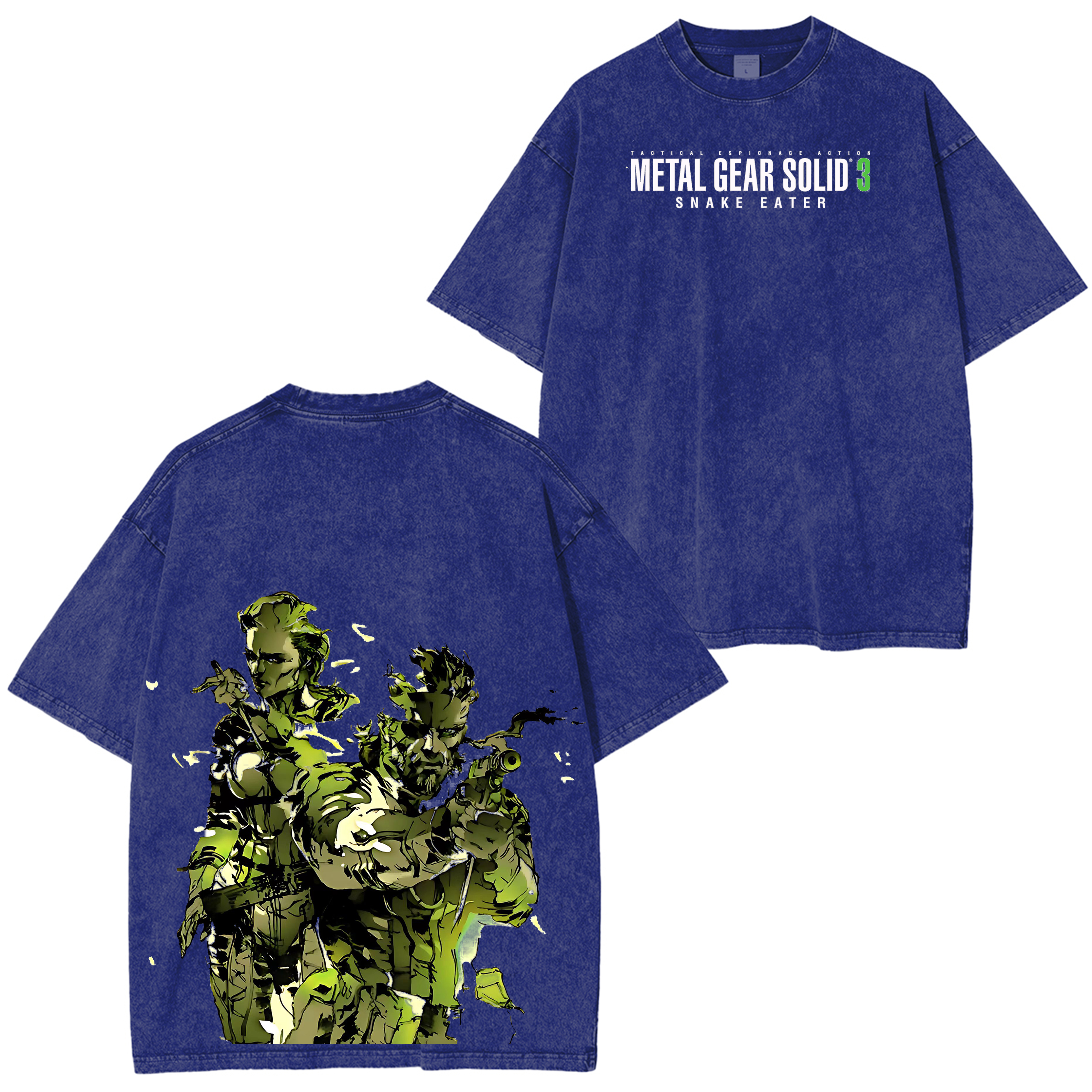 Metal Gear Solid 3: Snake Eater Unisex Washed T-Shirt
