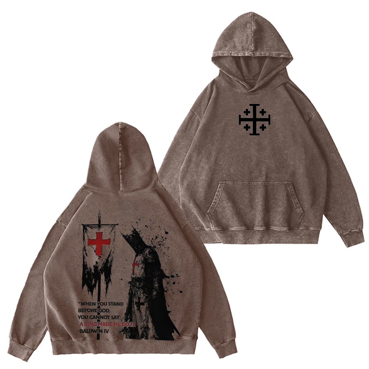 Baldwin IV Washed T-shirt/Crewneck/Hoodie