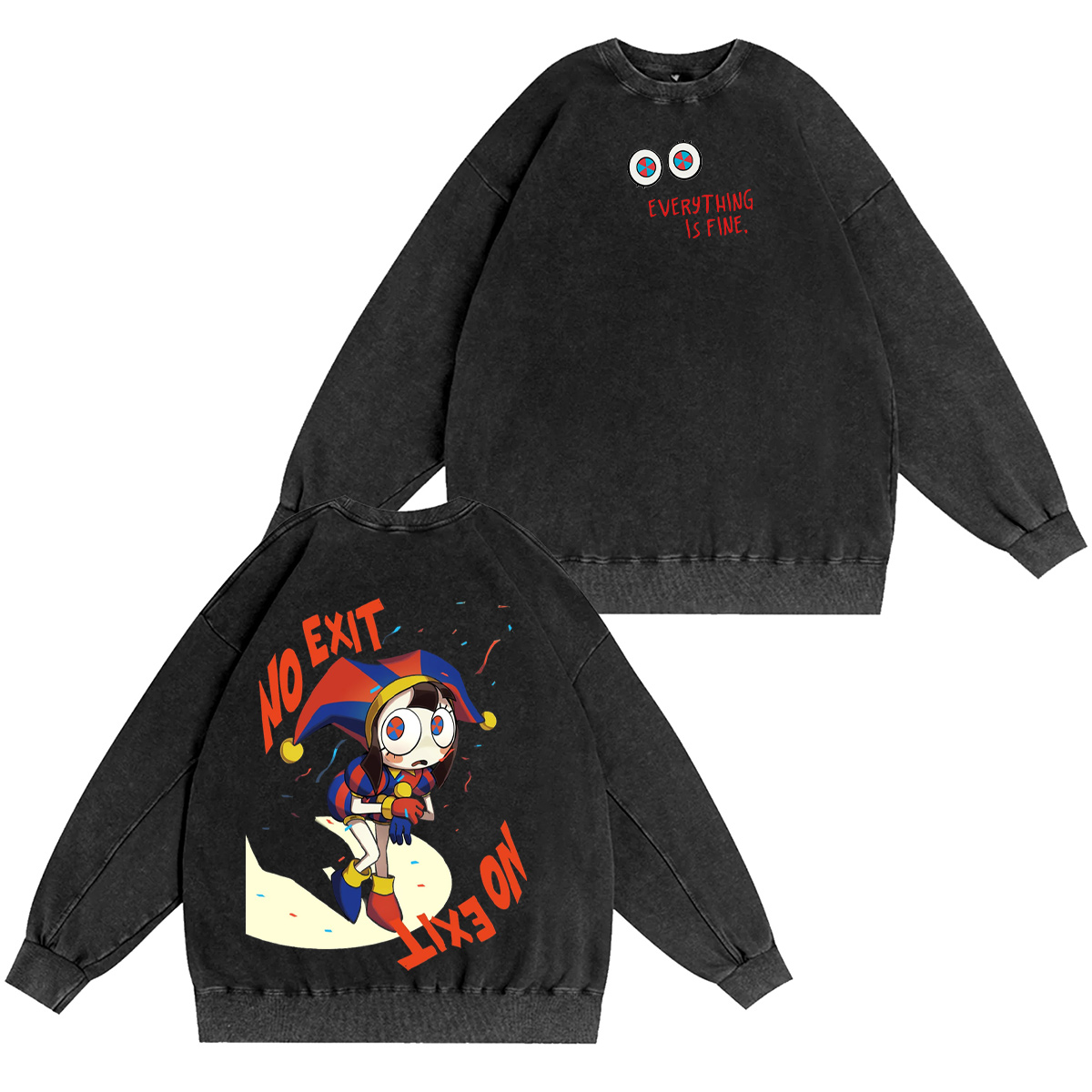 The Amazing Digital Circus Vintage Washed T-shirt/Crewneck/Hoodie