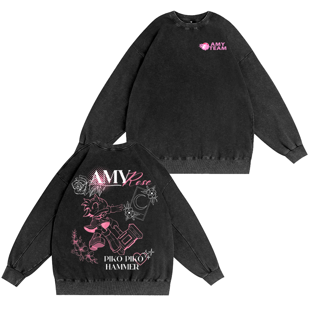 Amy Team Washed T-shirt/Crewneck/Hoodie
