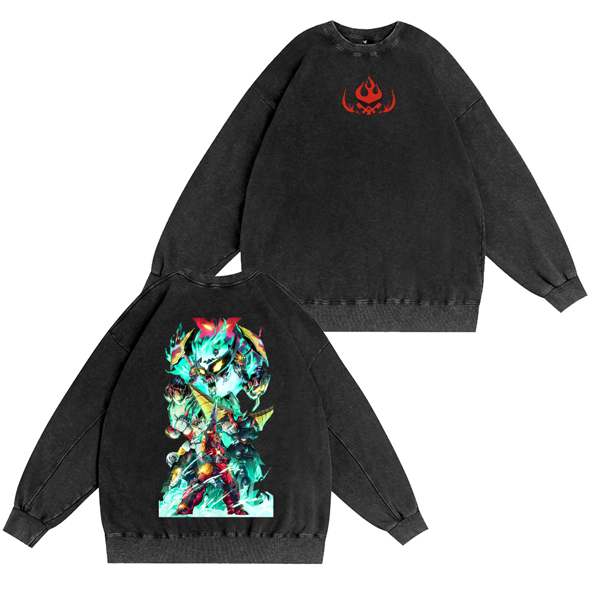 Tengen Toppa Gurren Lagann Washed T-shirt/Crewneck/Hoodie