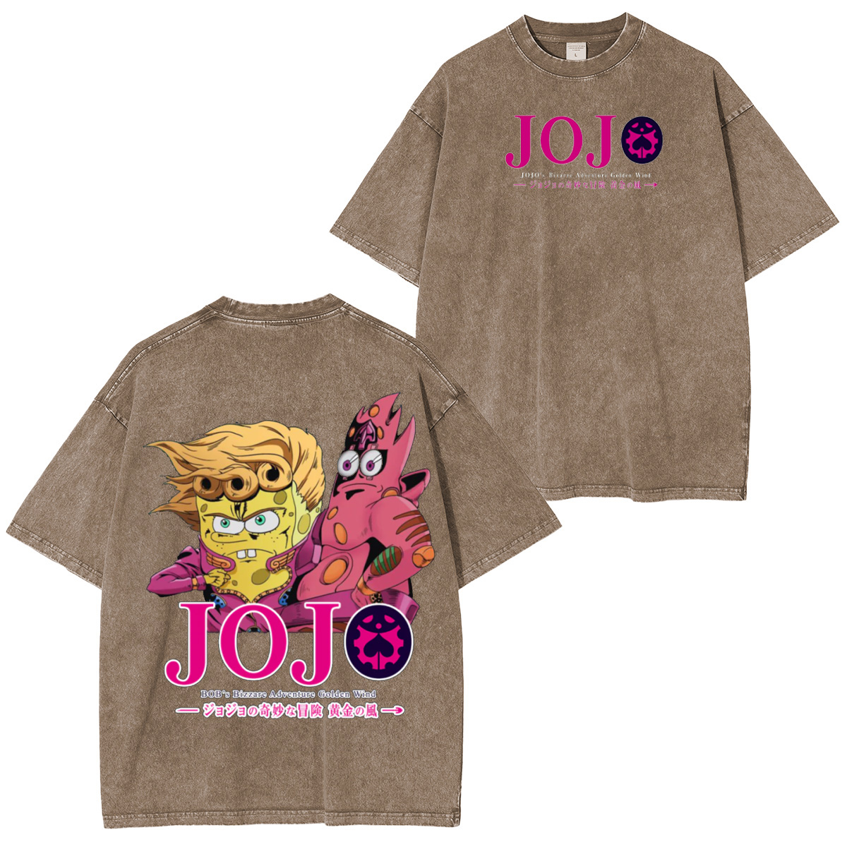 JoJo's Bizarre Adventure: Golden Wind Washed T-shirt/Crewneck/Hoodie