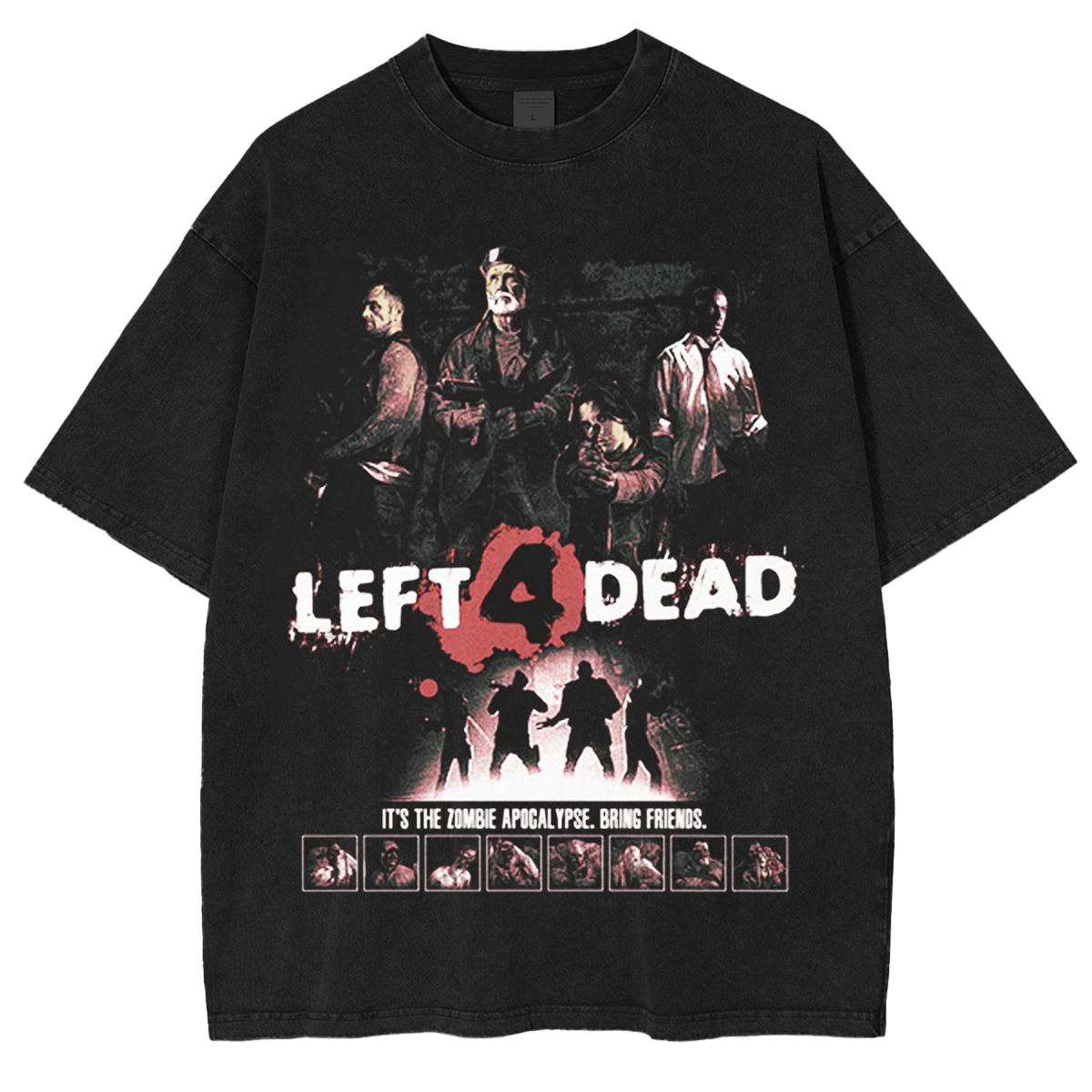 Left 4 Dead Vintage Washed T-shirt/Crewneck/Hoodie