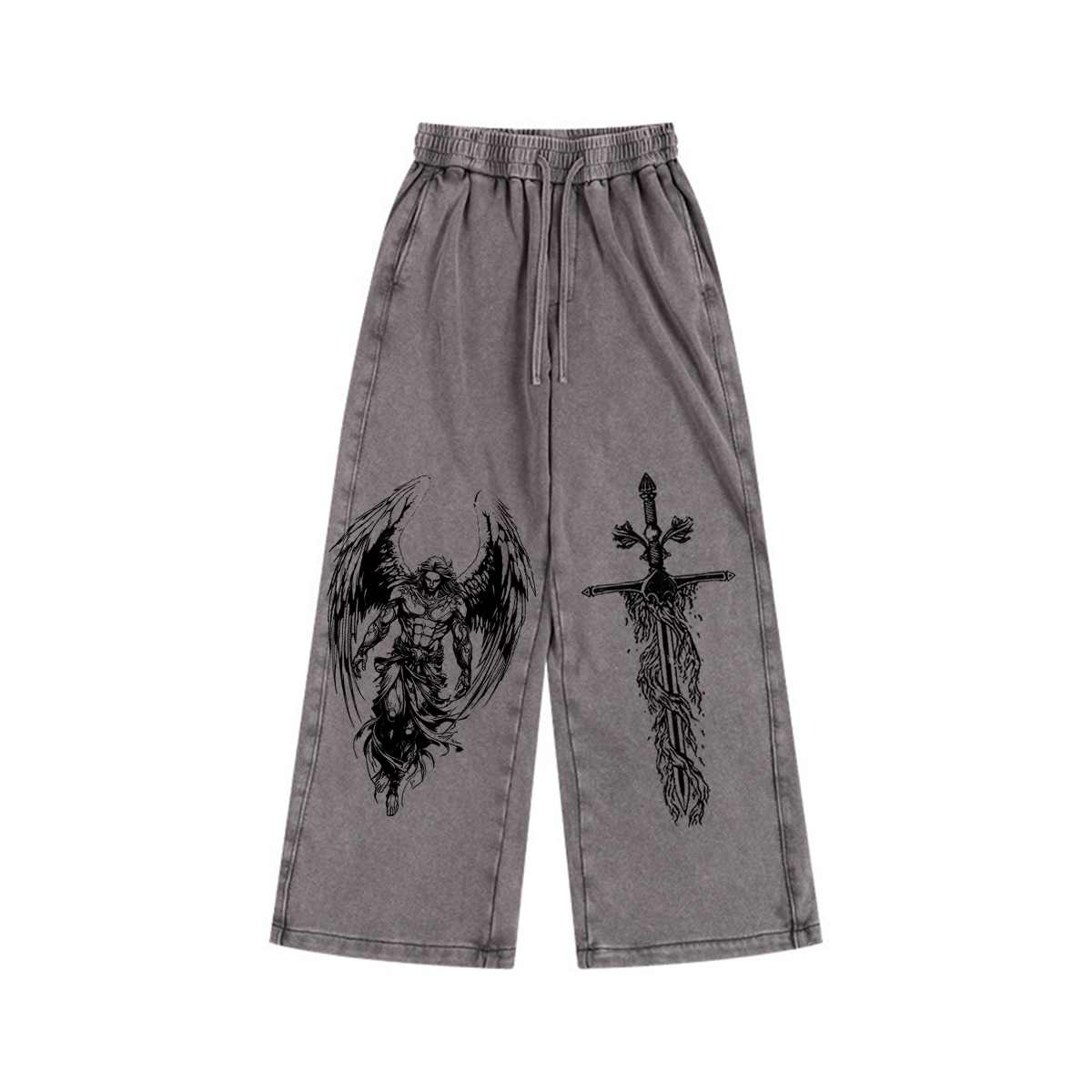 Archangelmichael Jesus War Vintage Washed Shorts/Pants