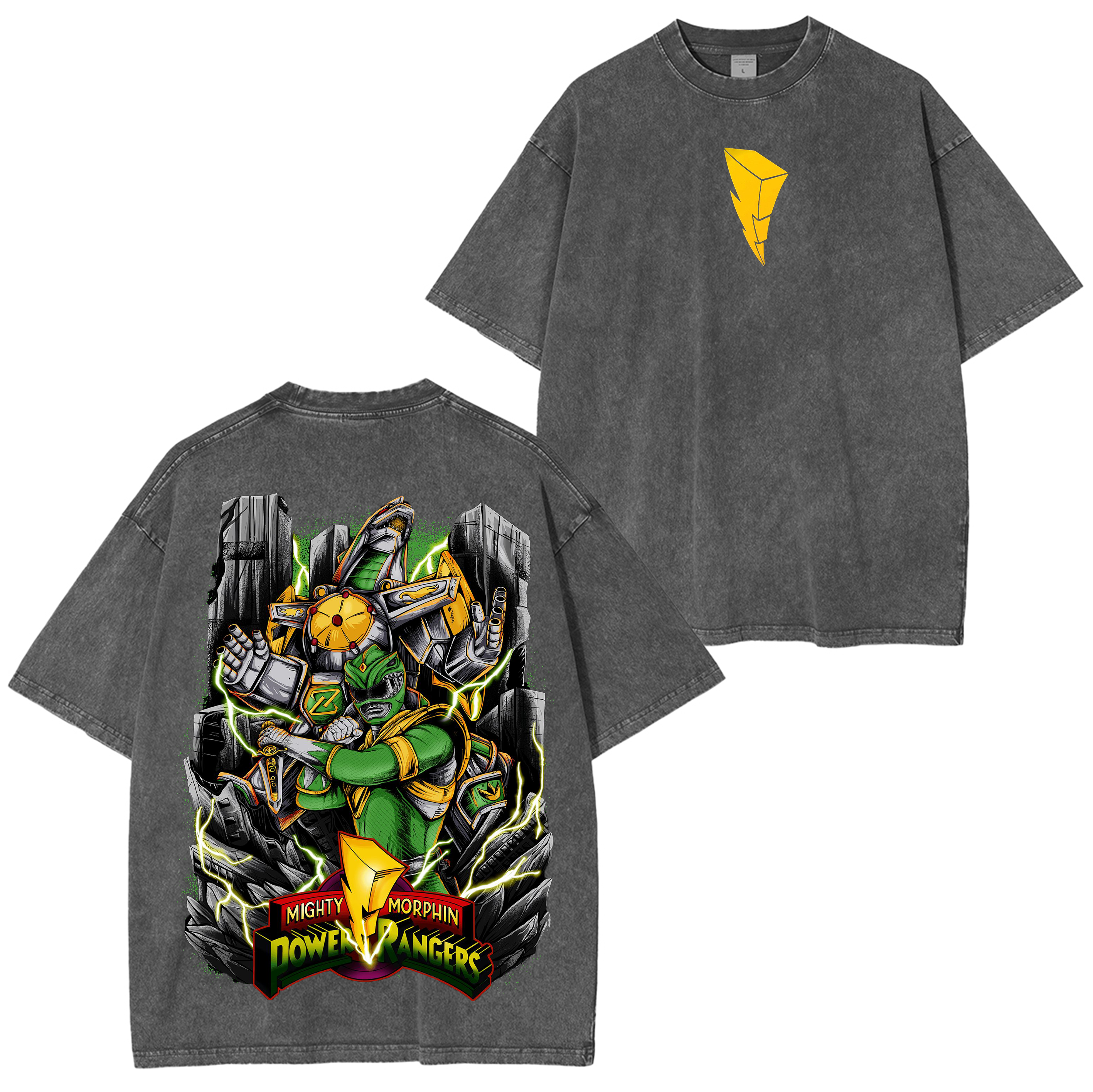 Green Ranger,Power Rangers Washed T-shirt/Crewneck/Hoodie